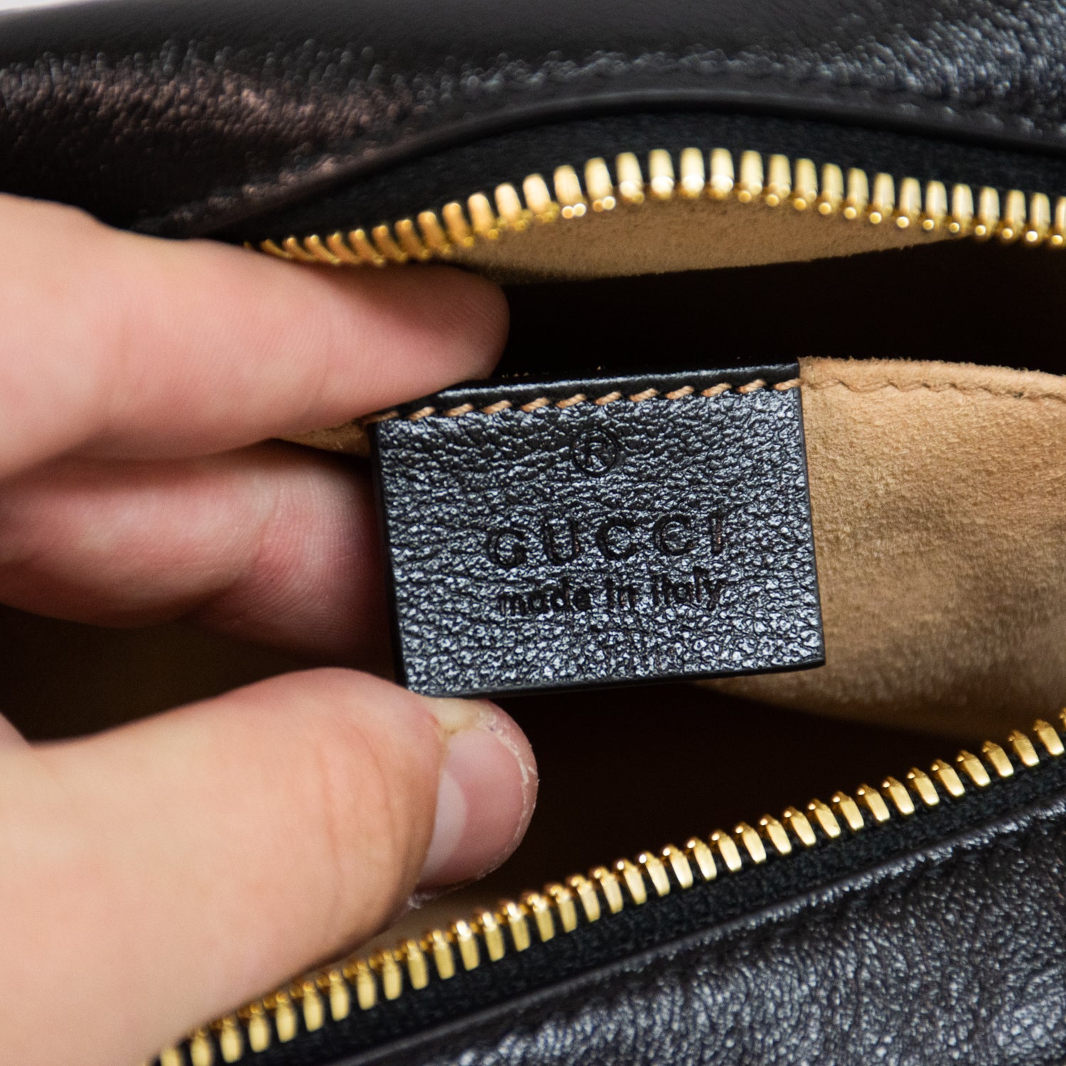 Gucci GG Marmont Beige Canvas Cross Body Bag - 447632