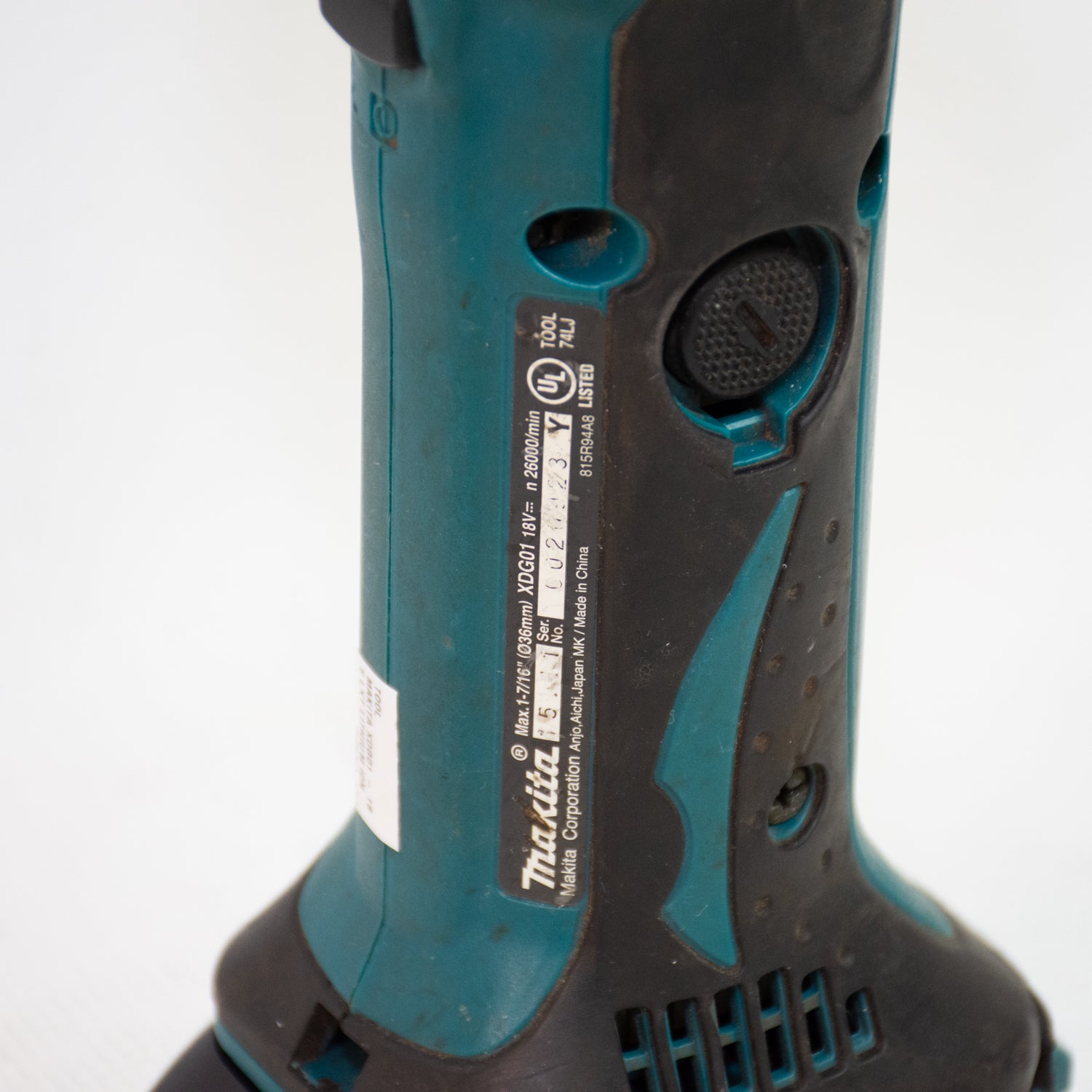 Makita XDG01 18V LXT 1/4in Die Grinder