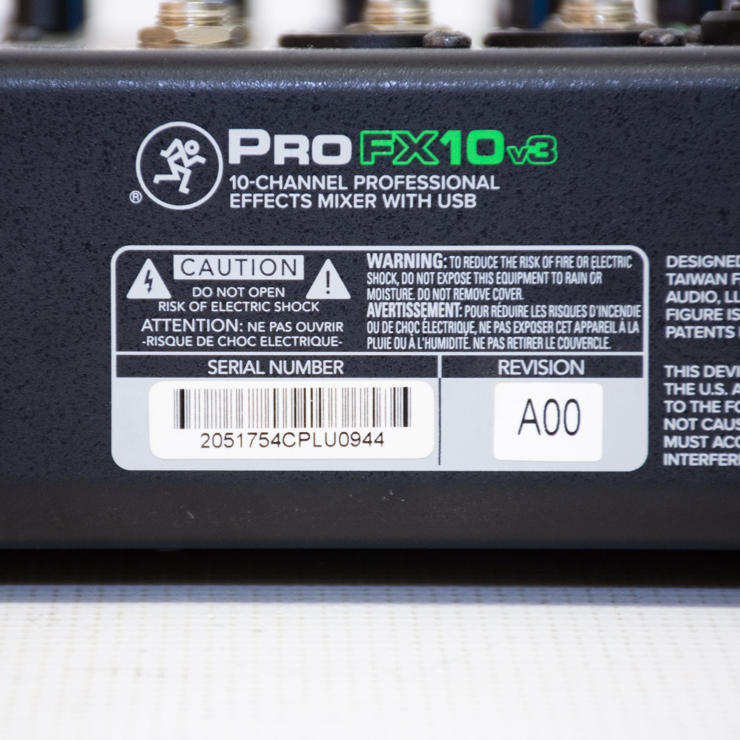 Mackie Pro FX10V3+ 10-Channel Professional Mixer