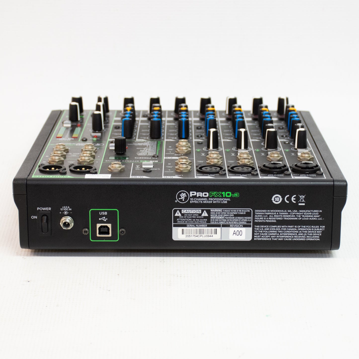 Mackie Pro FX10V3+ 10-Channel Professional Mixer