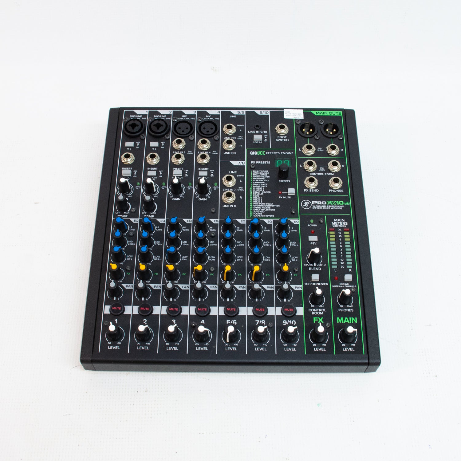 Mackie Pro FX10V3+ 10-Channel Professional Mixer