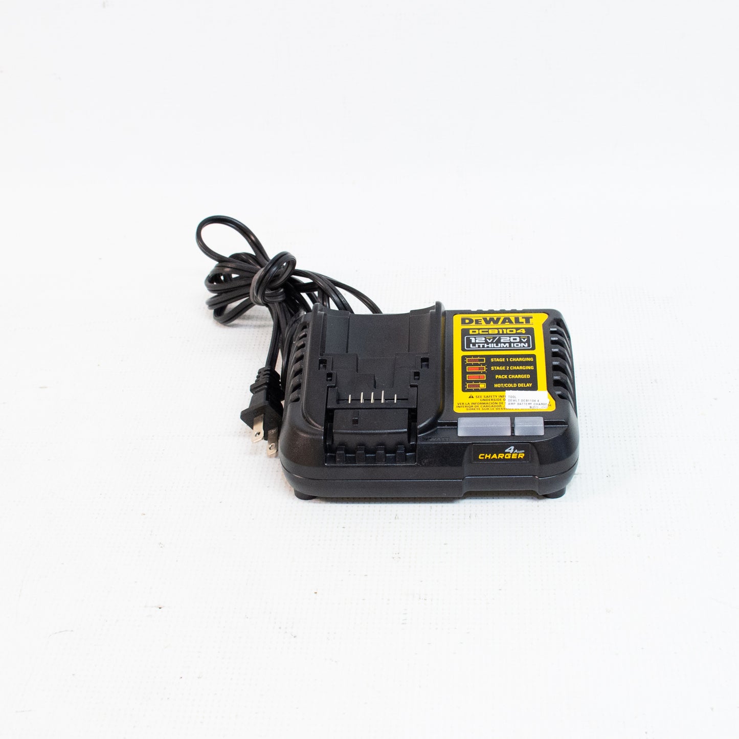 DEWALT DCB1104 4 Amp Battery Charger