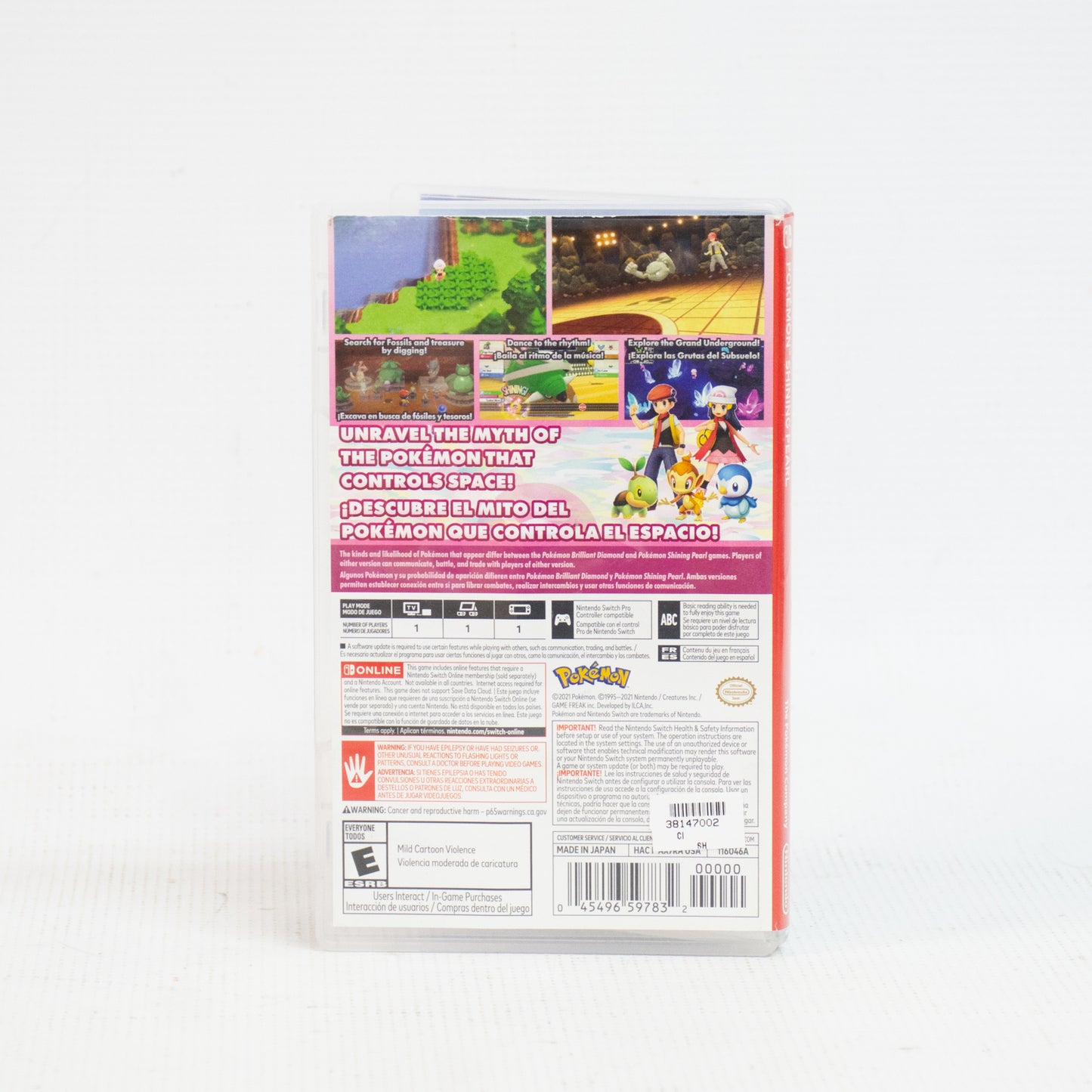 Nintendo Switch Pokémon Shining Pearl Video Game