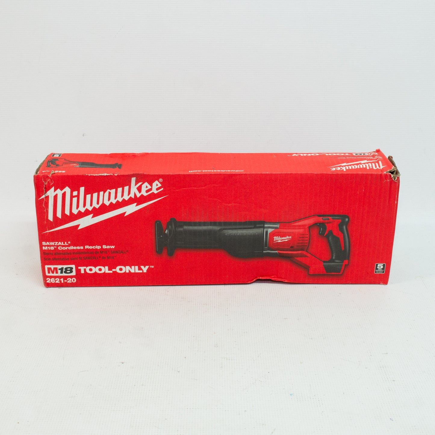 Milwaukee 2621-20 M18 Cordless Reciprocating Saw