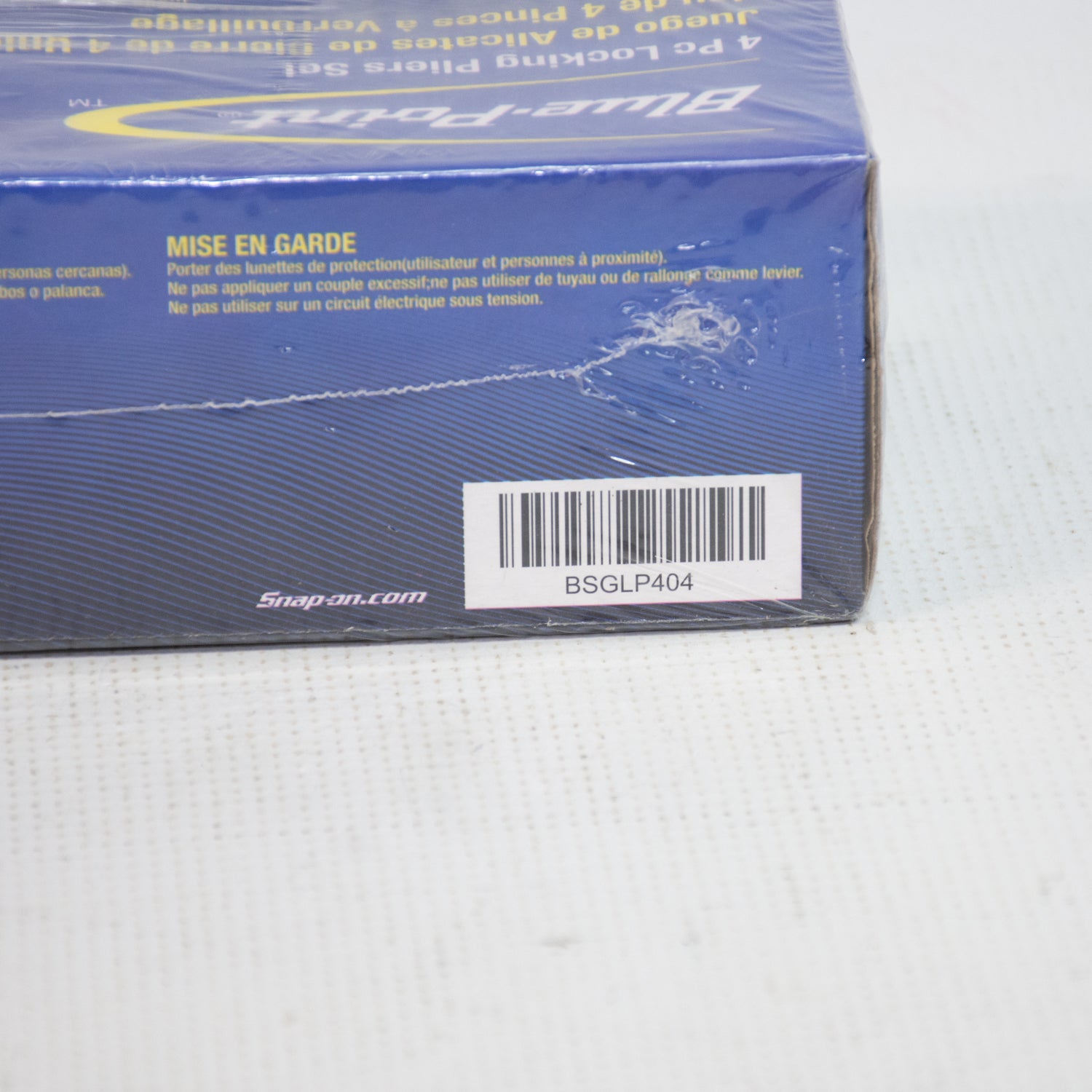 Blue Point BSGLP404 Soft Grip Locking Plier Set