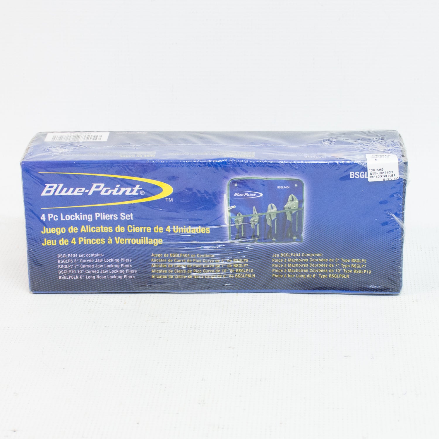 Blue Point BSGLP404 Soft Grip Locking Plier Set