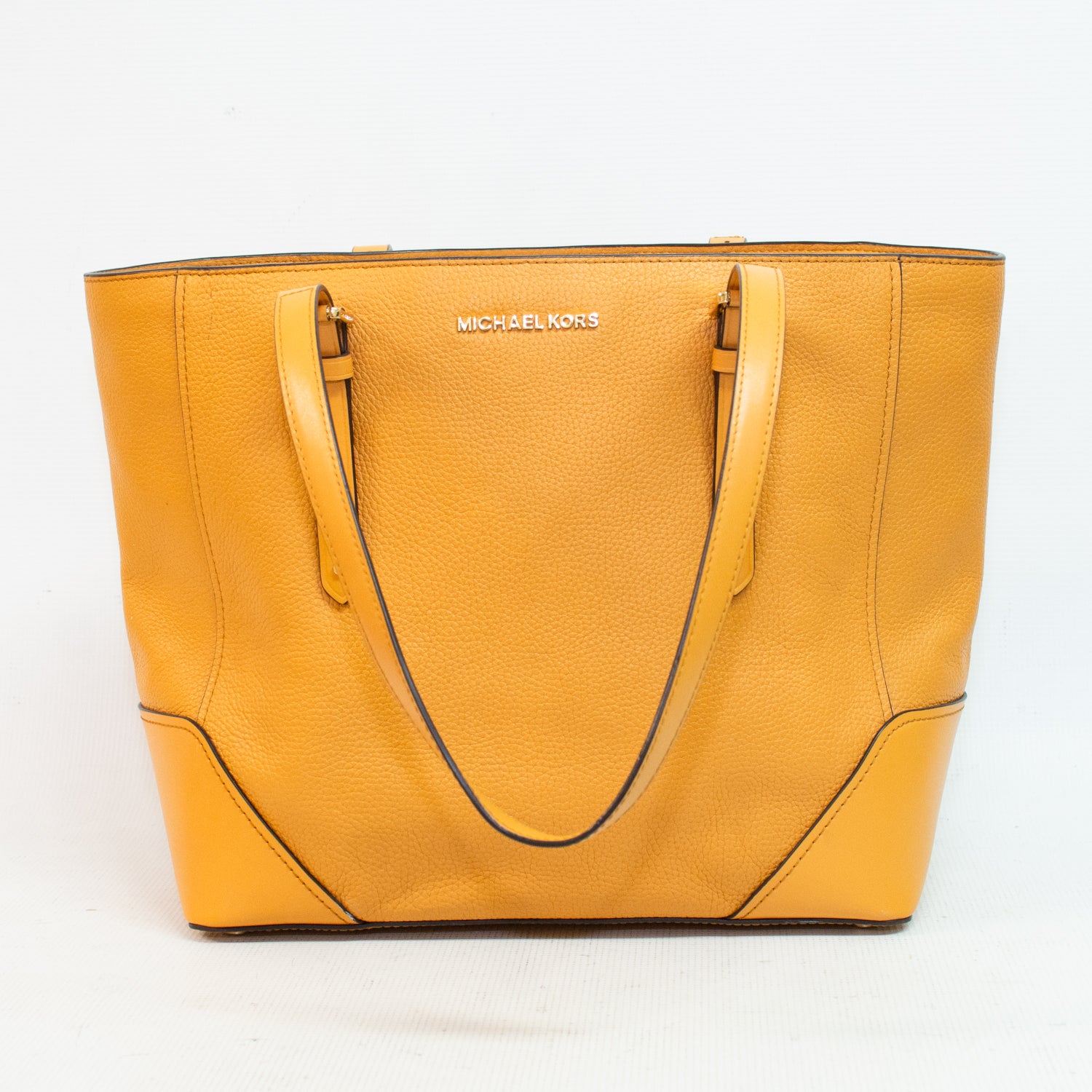 Michael Kors Saffiano Aria Large Pebbbled Leather Tote - 35H7GTVT2L