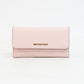 Michael Kors Jet Set Pink Tri-Fold Wallet