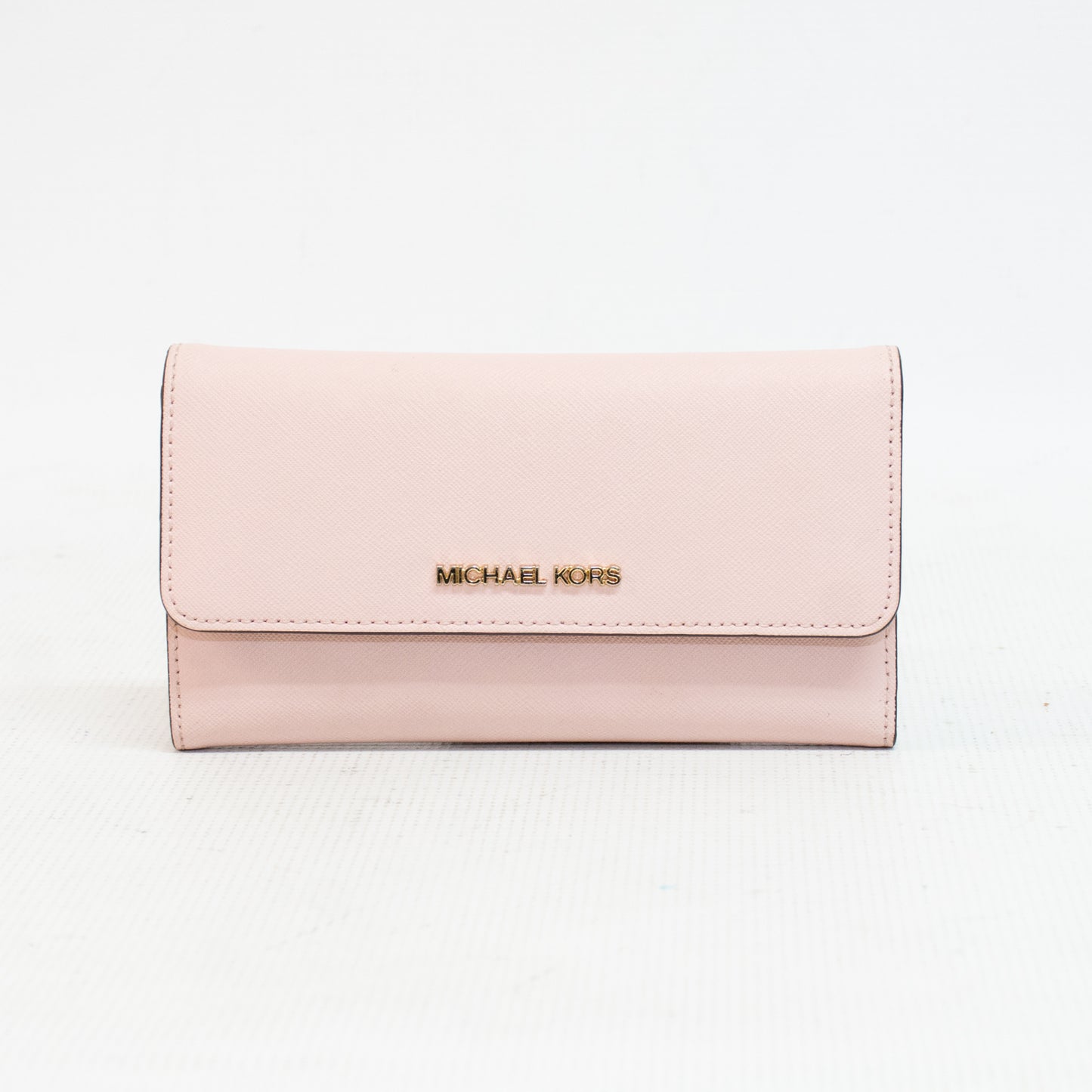 Michael Kors Jet Set Pink Tri-Fold Wallet