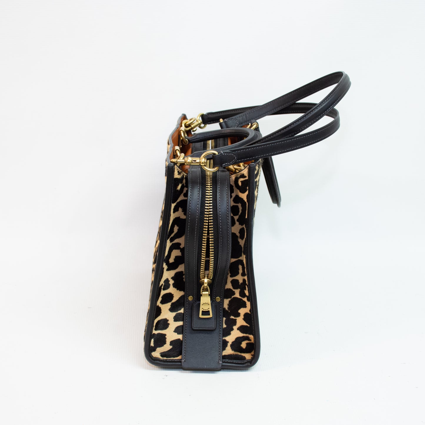 Coach CN980 Calf Hair Rogue 31 Wild Beast Print Handbag
