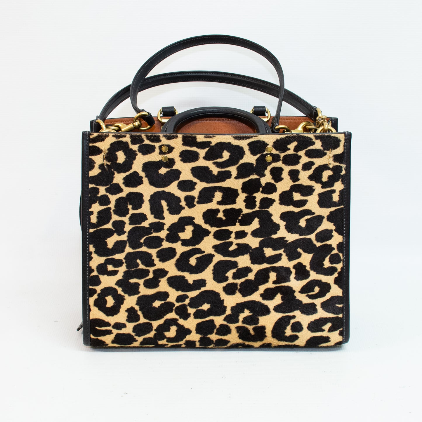 Coach CN980 Calf Hair Rogue 31 Wild Beast Print Handbag