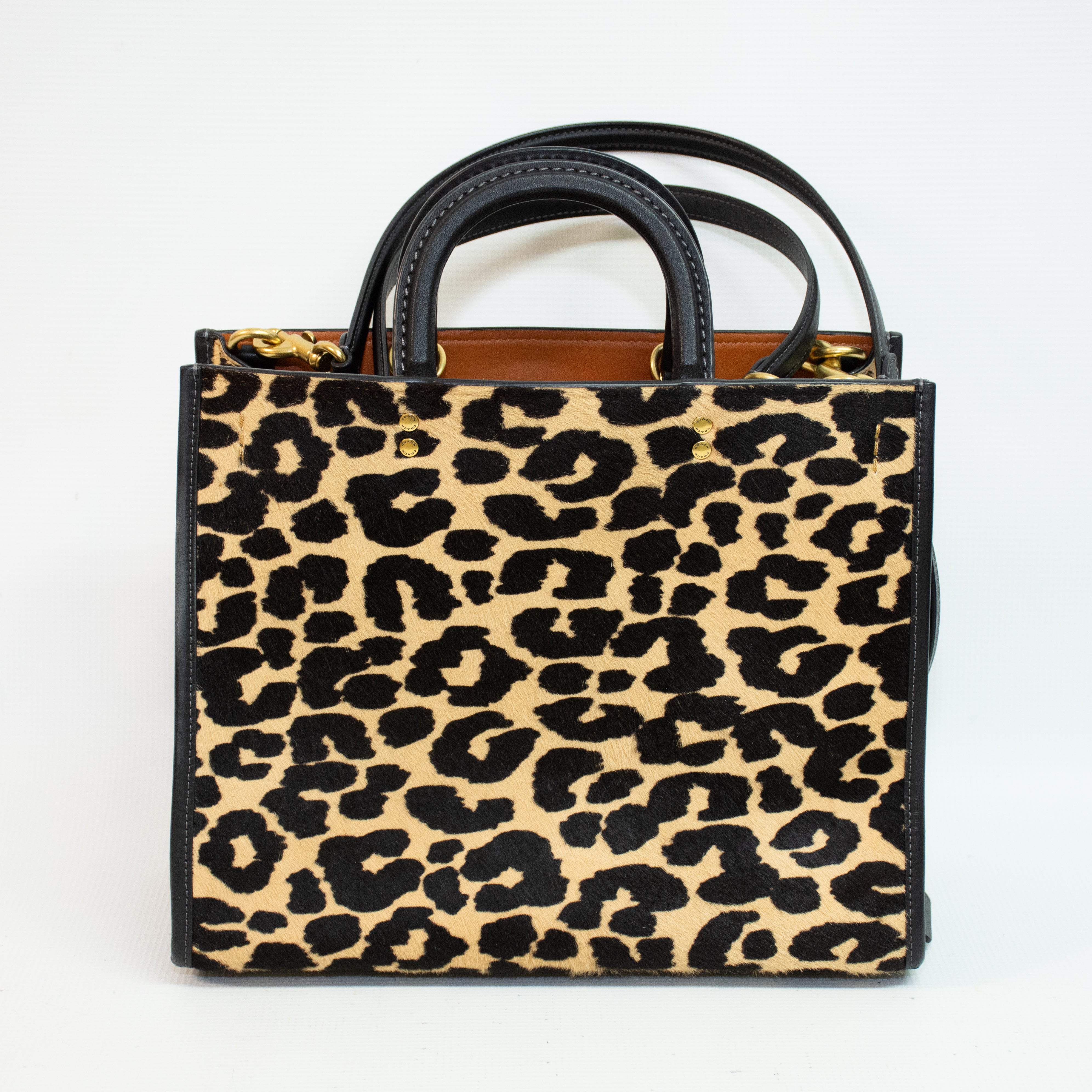 Coach CN980 Calf Hair Rogue 31 Wild Beast Print Handbag
