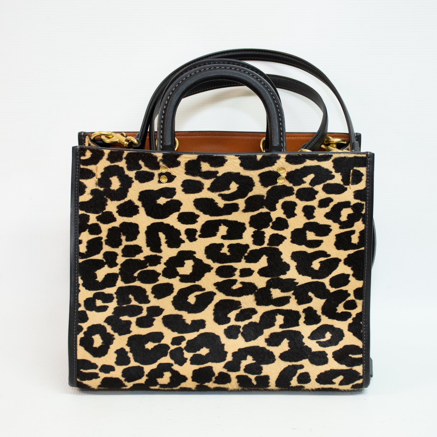 Coach CN980 Calf Hair Rogue 31 Wild Beast Print Handbag