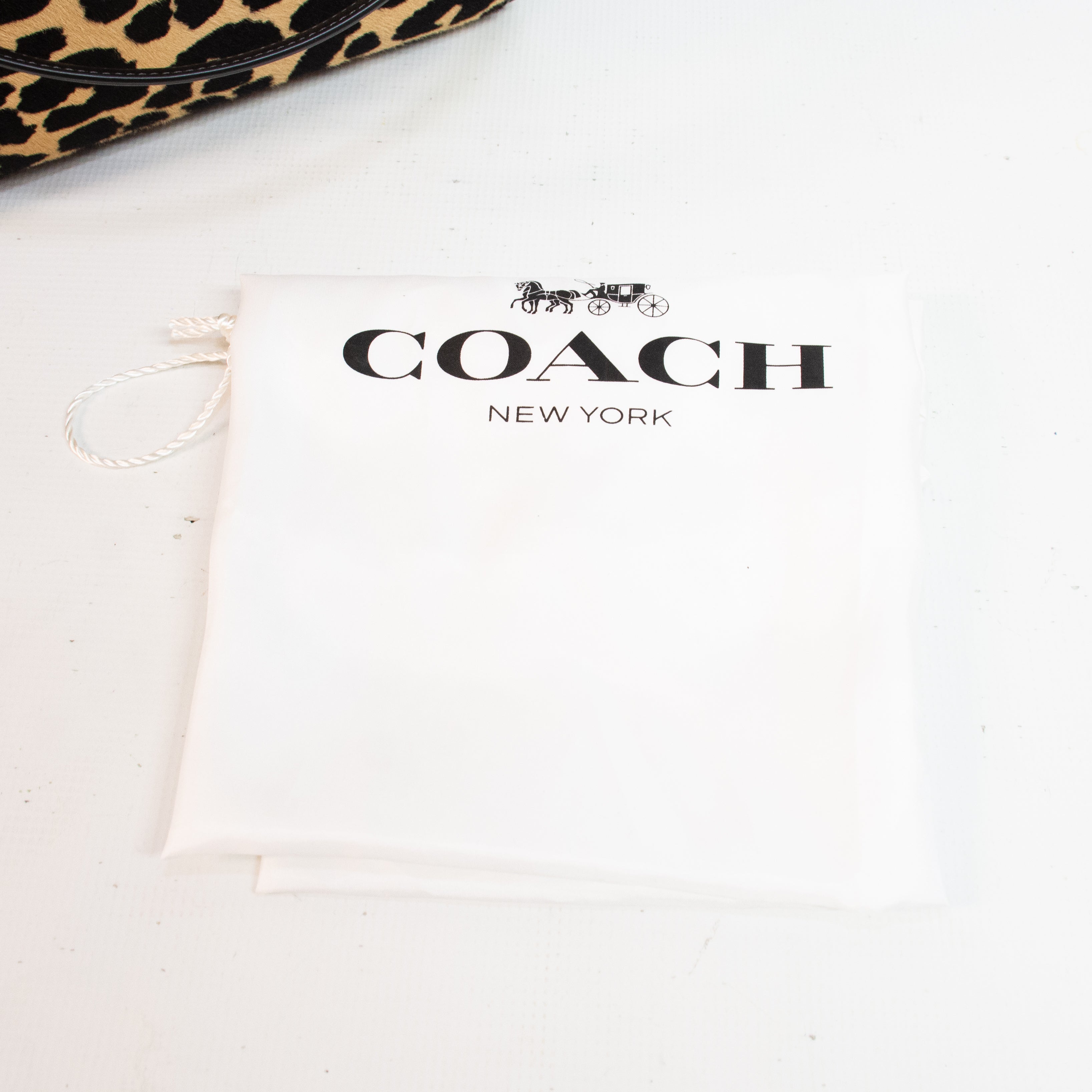 Coach CN980 Calf Hair Rogue 31 Wild Beast Print Handbag