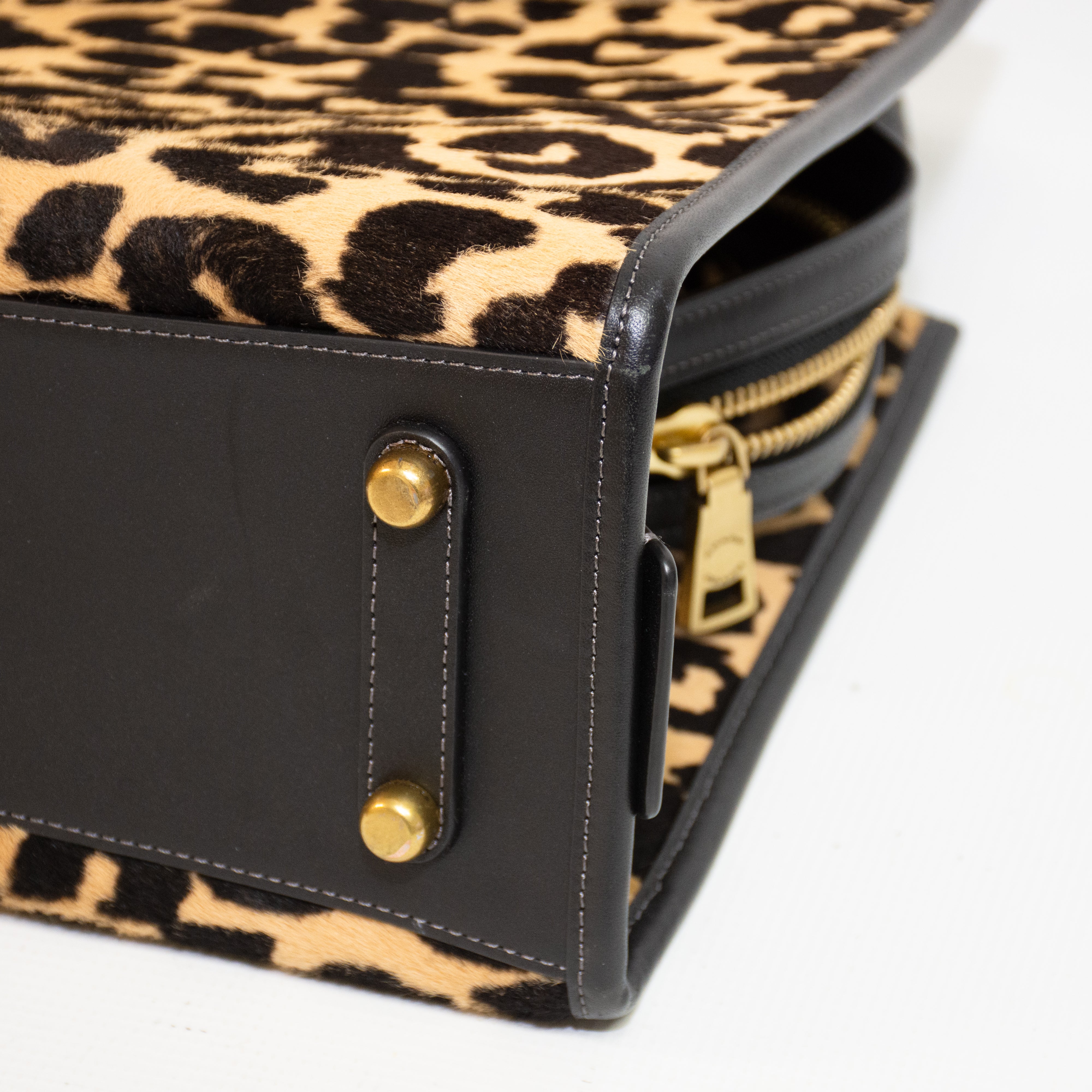 Coach CN980 Calf Hair Rogue 31 Wild Beast Print Handbag