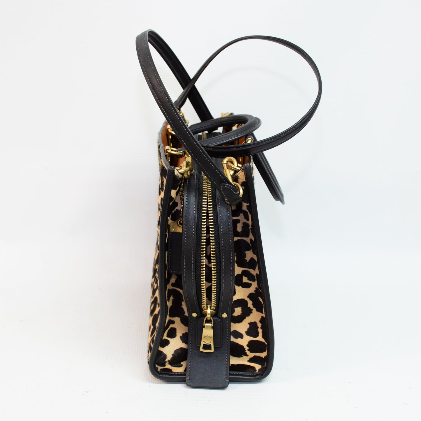 Coach CN980 Calf Hair Rogue 31 Wild Beast Print Handbag