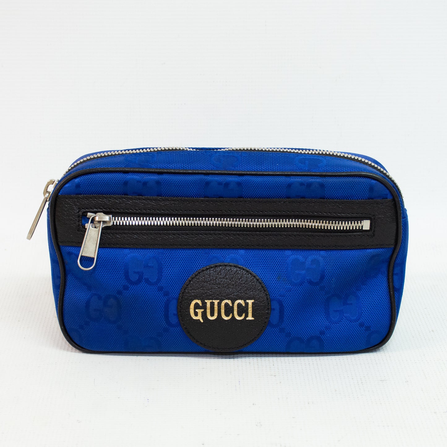 Gucci Blue & Black Belt Bag - 631341