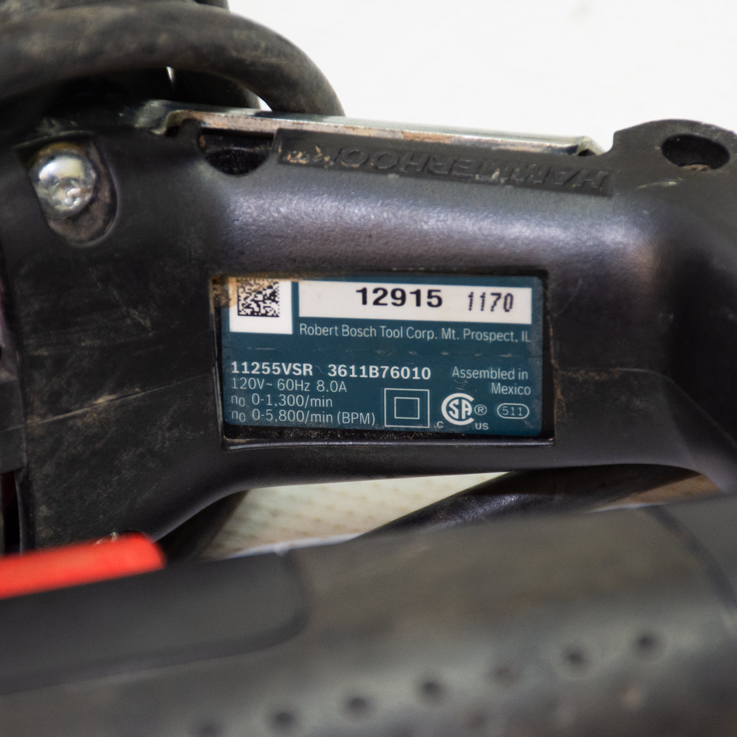 Bosch 11255VSR SDS-Plus Bulldog Xtreme Rotary Hammer