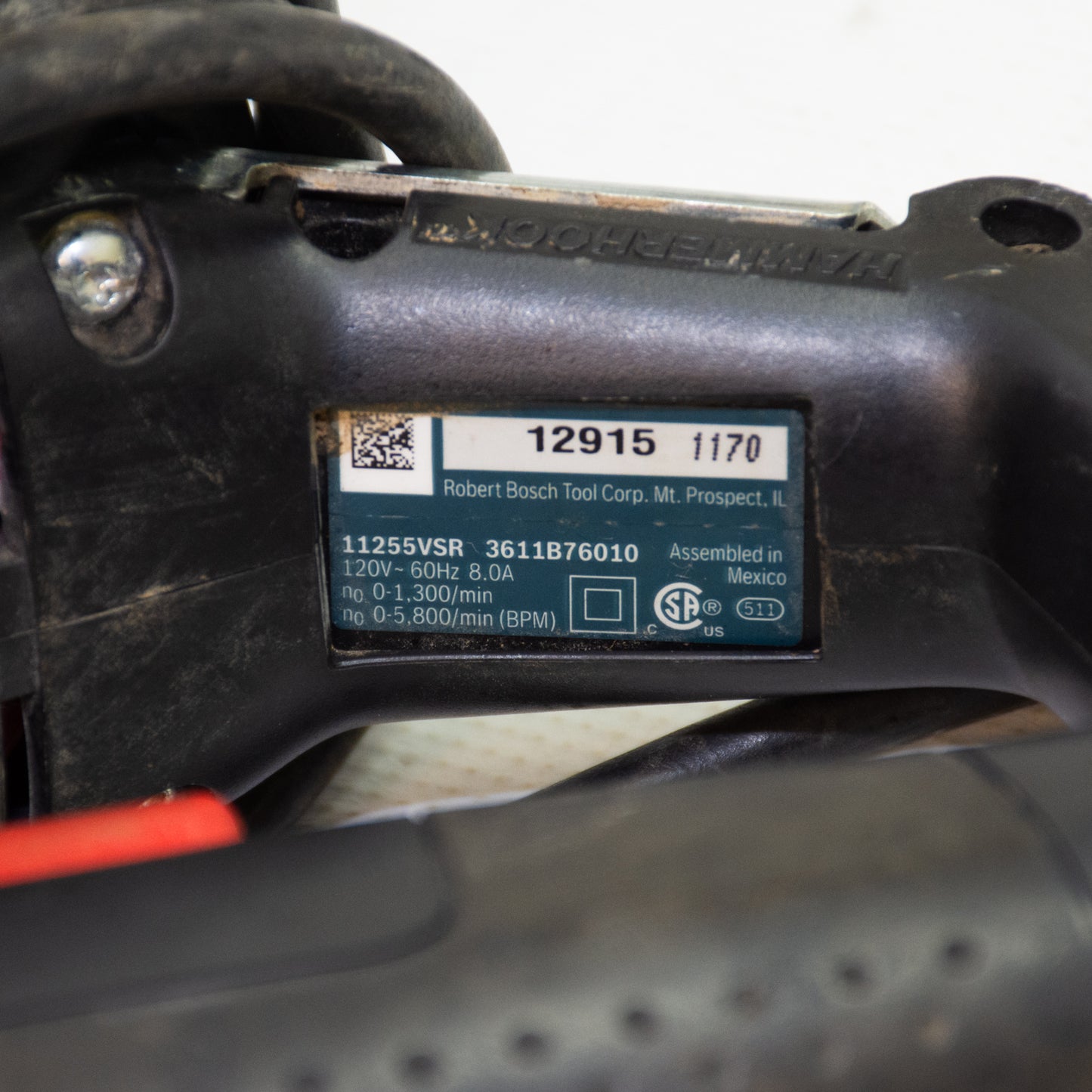 Bosch 11255VSR SDS-Plus Bulldog Xtreme Rotary Hammer
