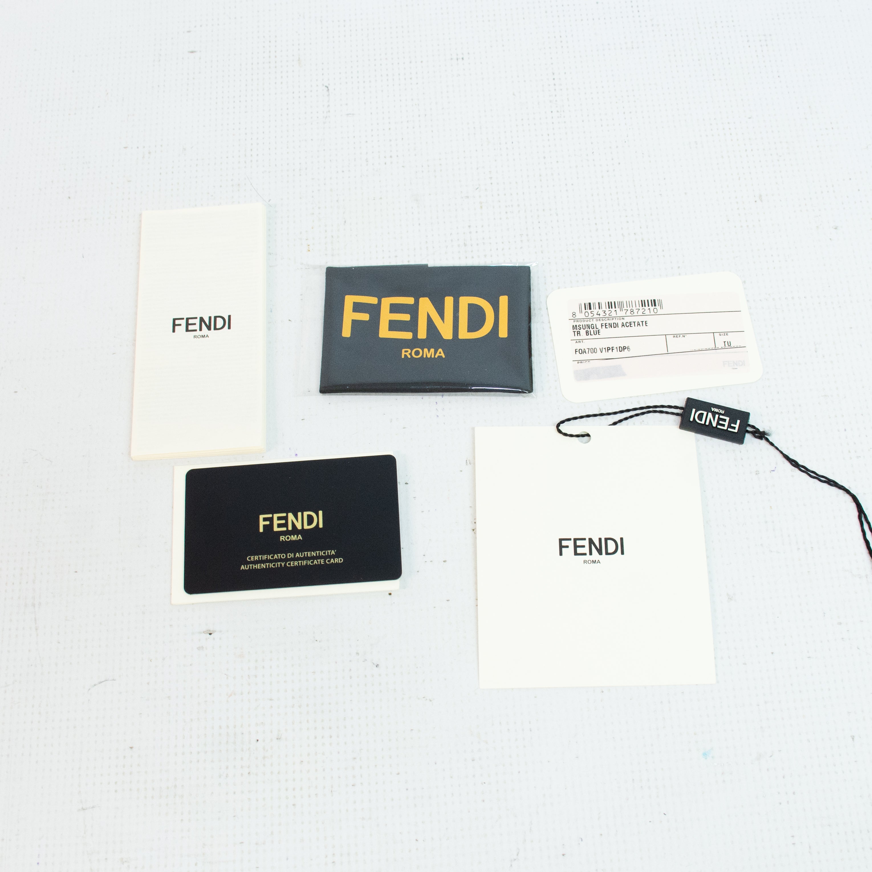 Fendi FE40025F Square Sunglasses