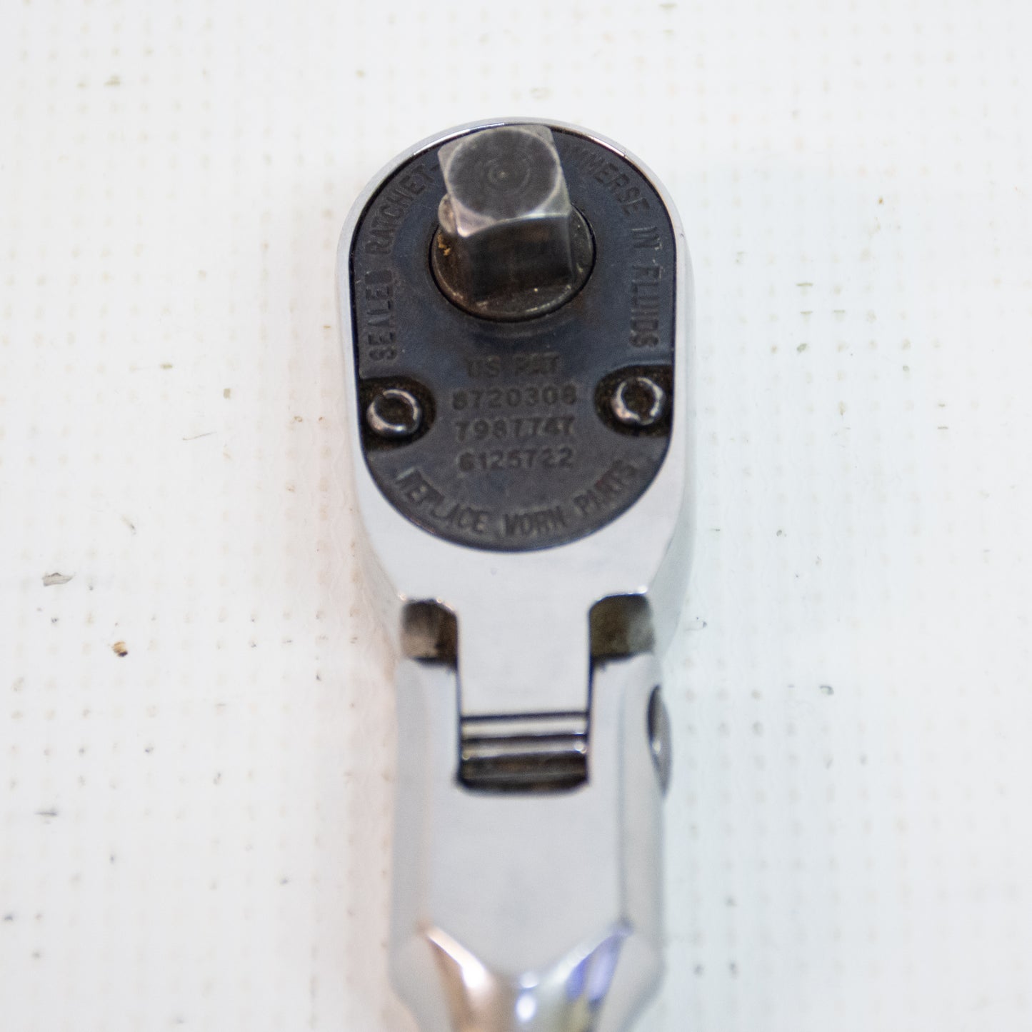 Snap-on FX80A 3/8" Drive Dual 80 Standard Handle Locking Flex-Head Ratchet