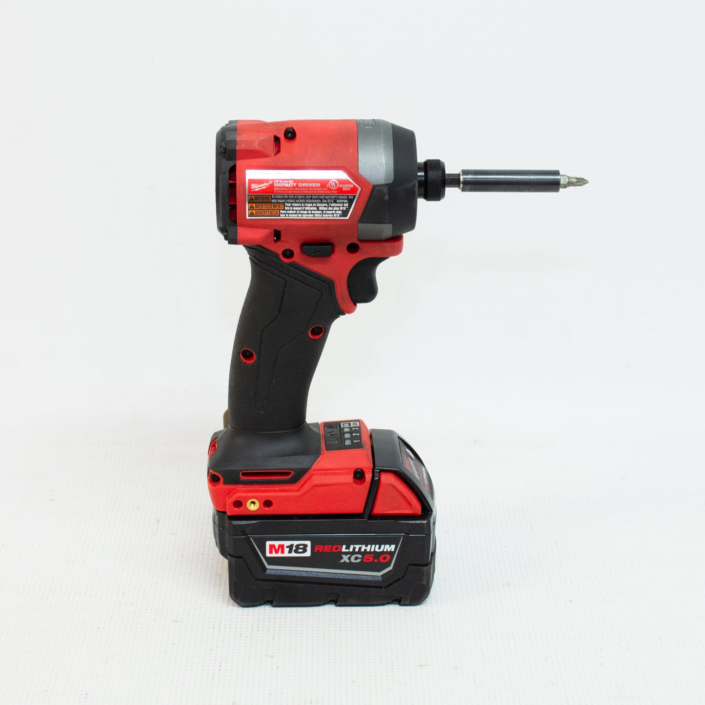 Milwaukee 3697-22 M18 FUEL™ 2-Tool Combo Kit, 1/2" Hammer Drill/Driver & 1/4" Hex Impact Driver