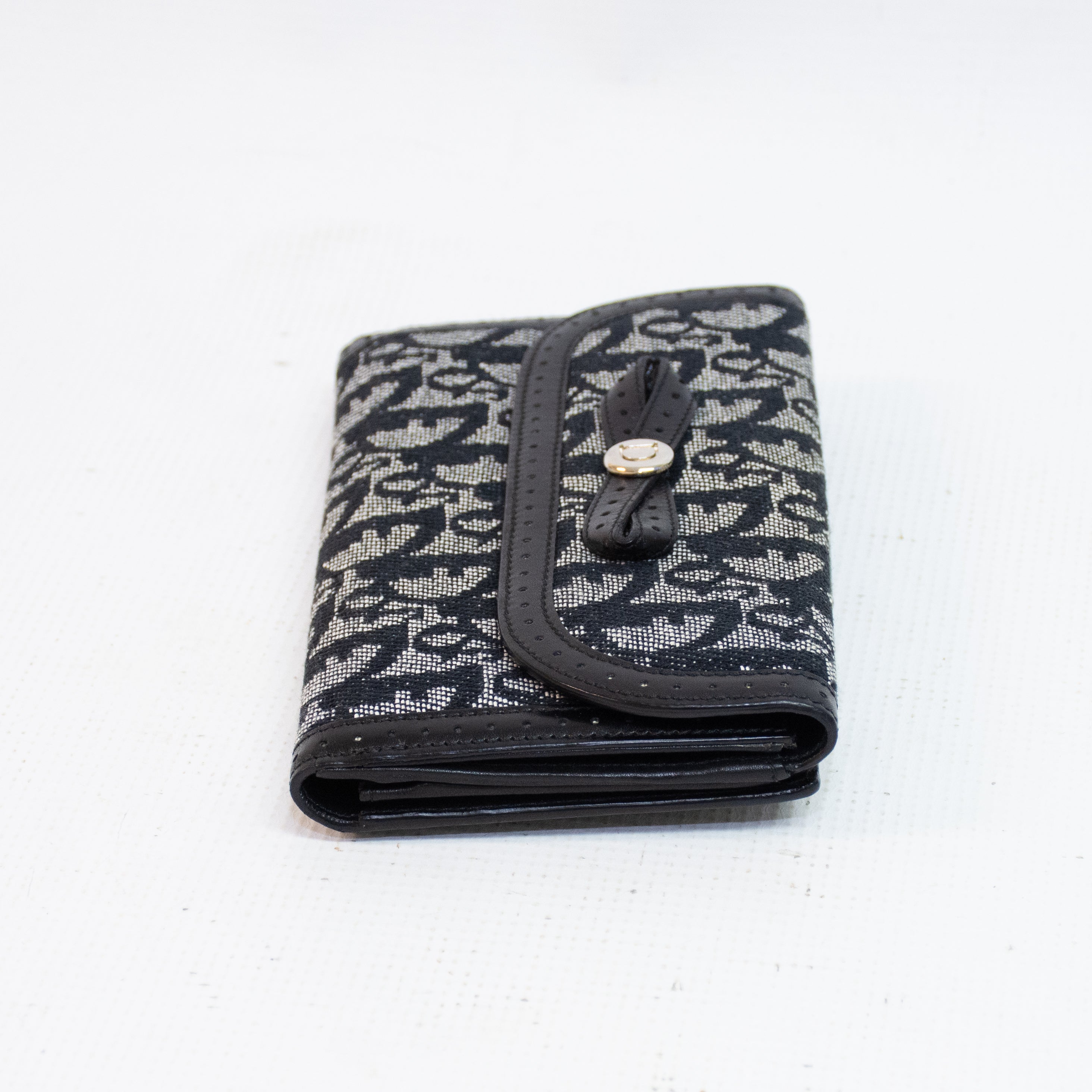 Christian Dior Trotter BiFold Long wallet - Black