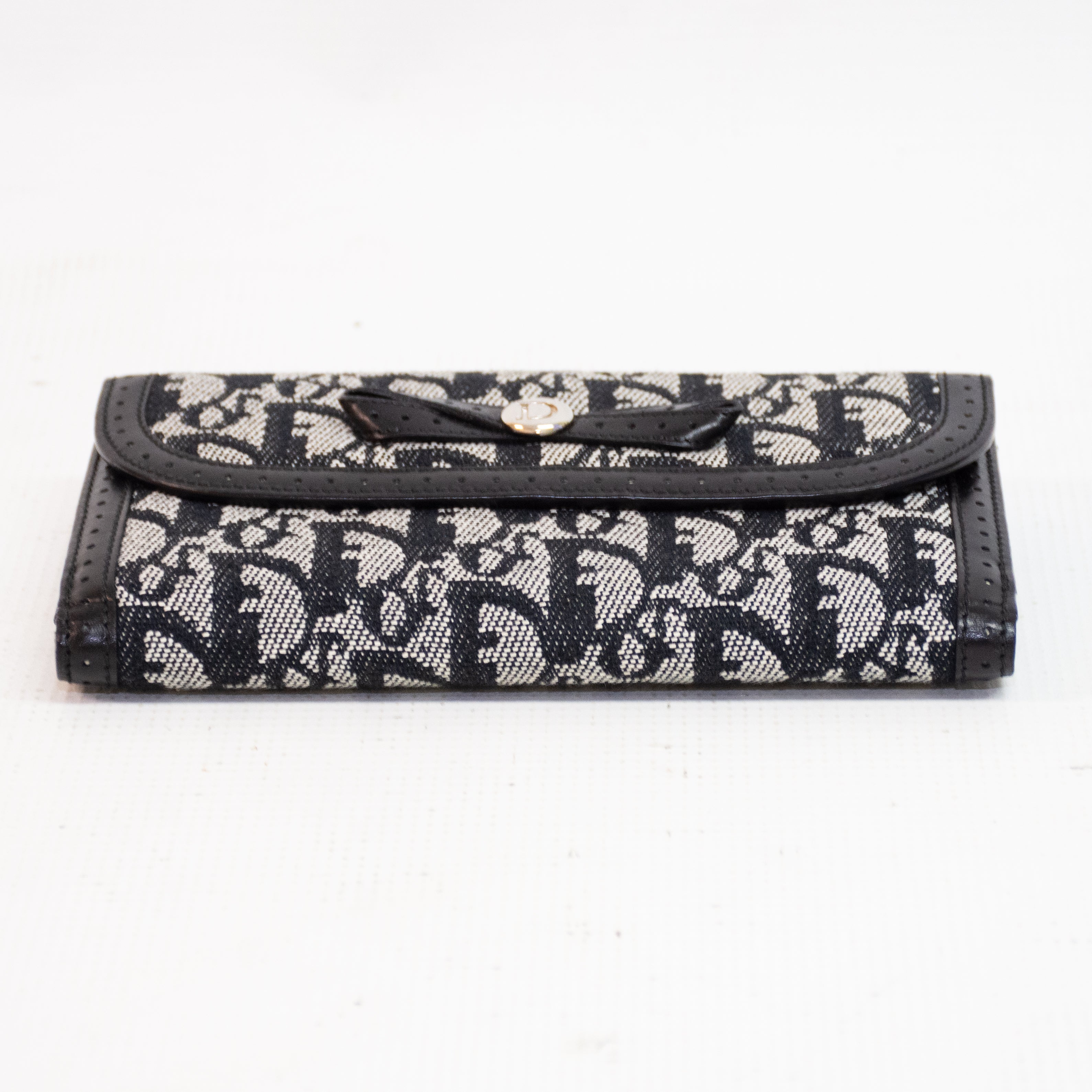 Christian Dior Trotter BiFold Long wallet - Black