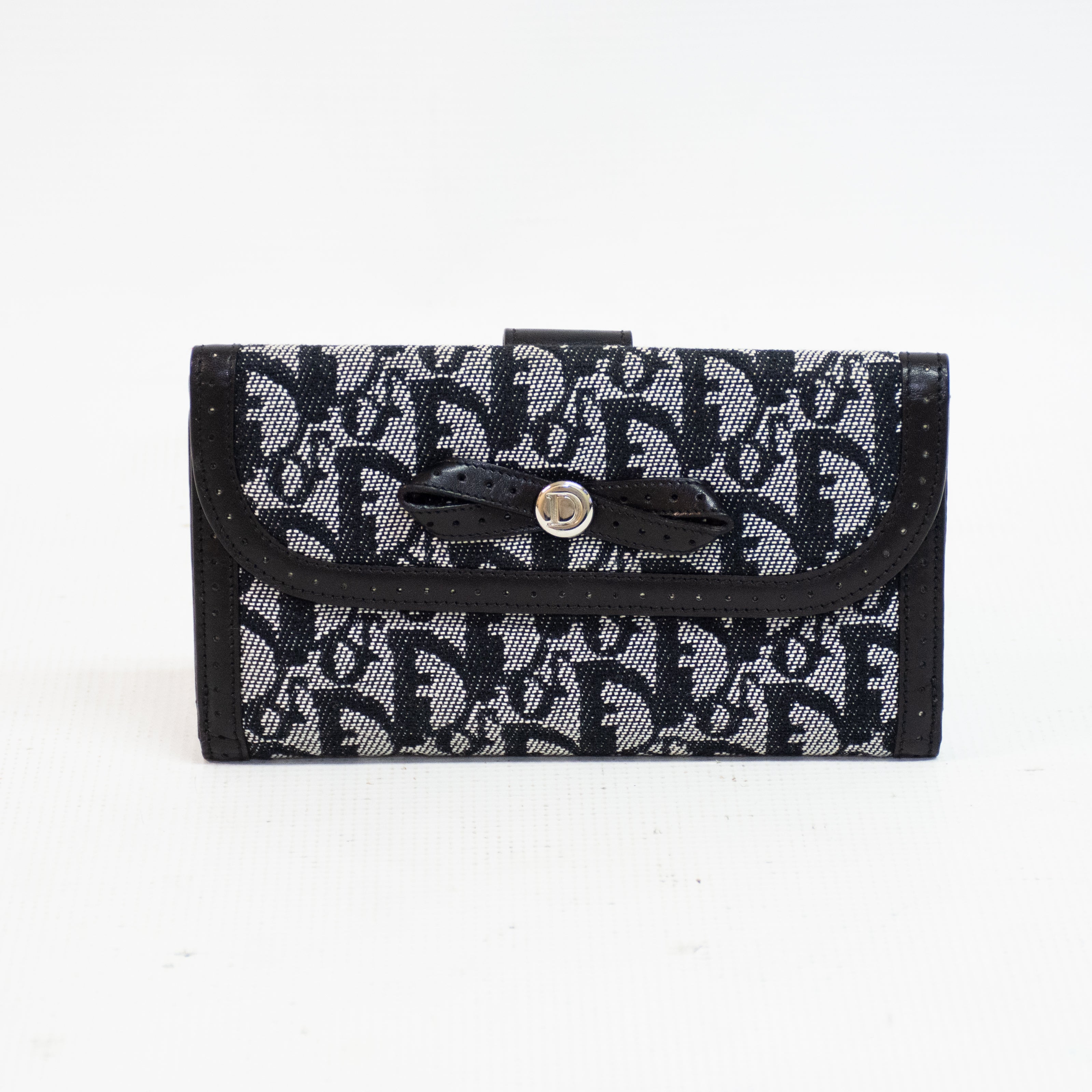 Christian Dior Trotter BiFold Long wallet - Black