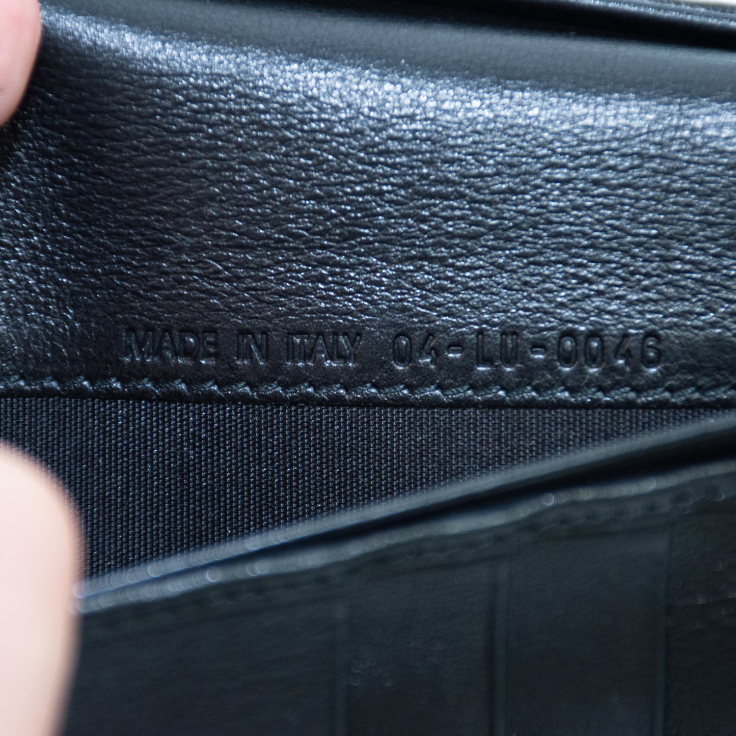Christian Dior Trotter BiFold Long wallet - Black