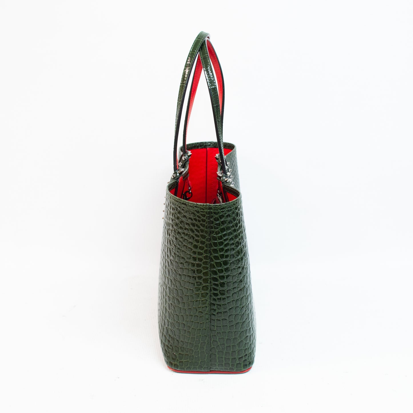 Christian Louboutin Cabata Calf Ali Forest Night Handbag