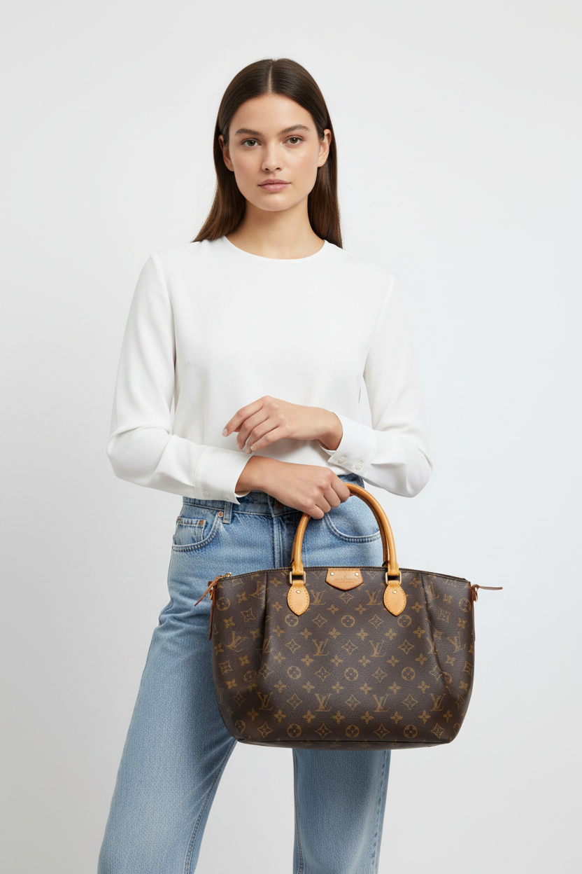 Louis Vuitton Turenne MM Satchel Bag