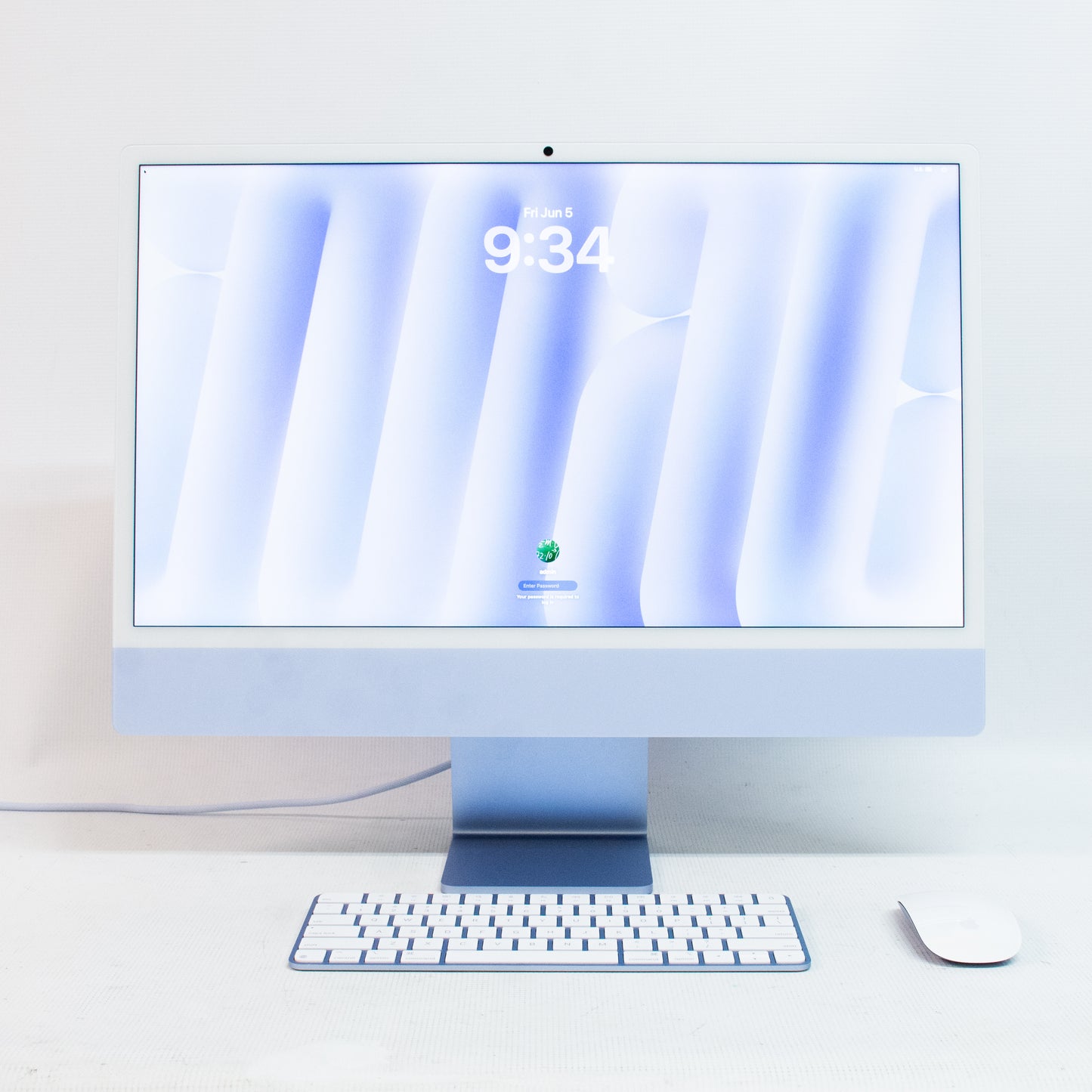 Apple iMac 24" 2024 - M4 - 16 GB Ram - 256 GB SSD - Blue