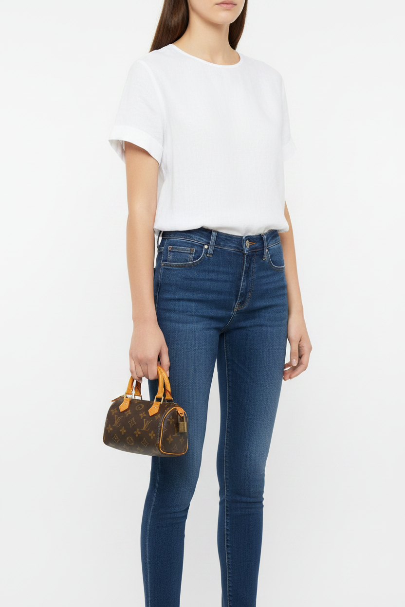 Louis Vuitton Monogram Nano Speedy Handbag