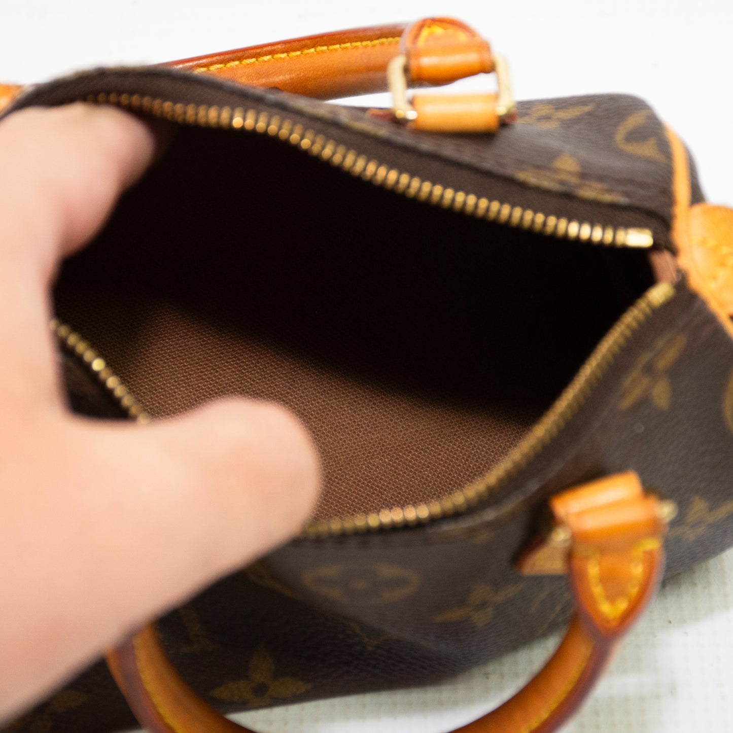 Louis Vuitton Monogram Nano Speedy Handbag