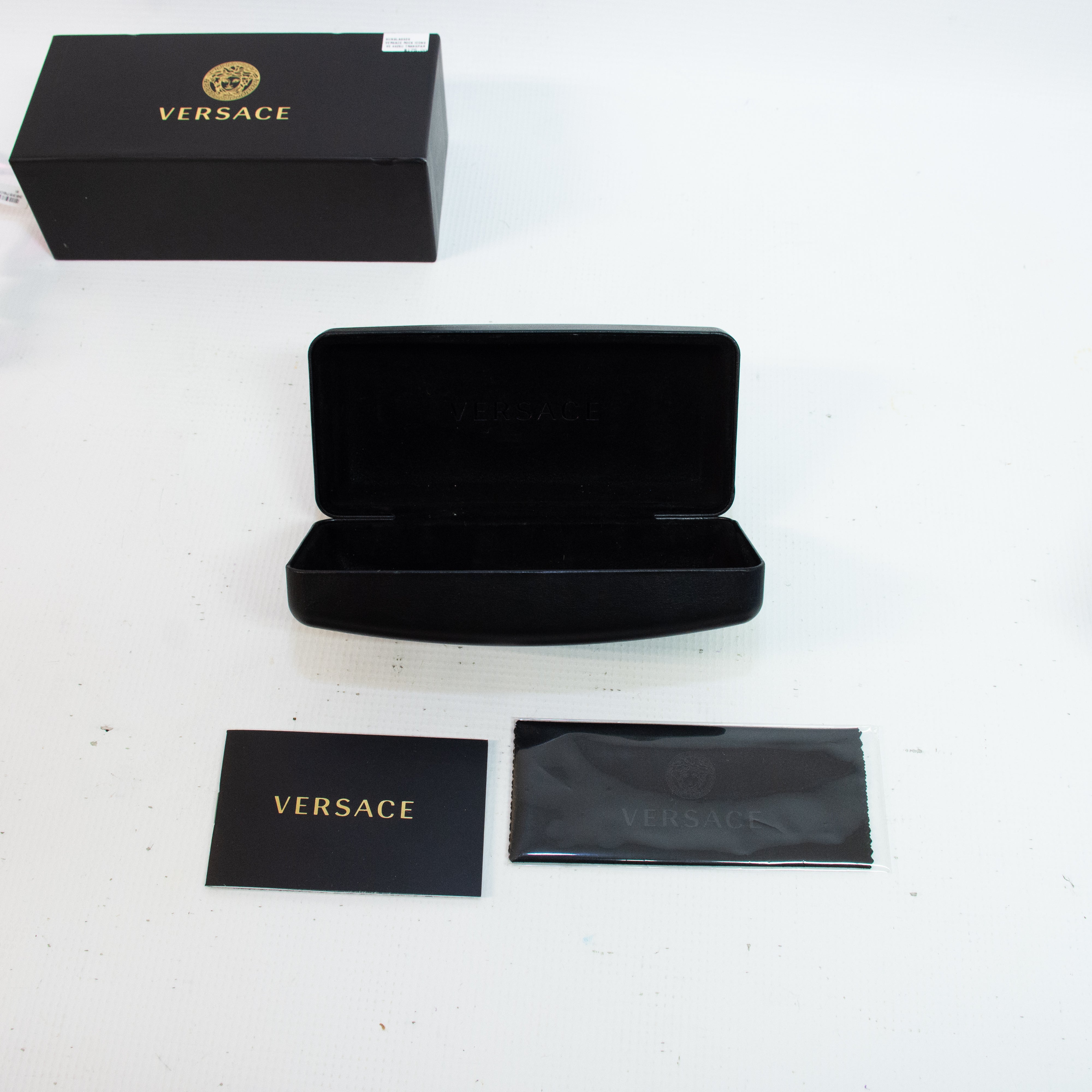 Versace Rock Icons VE 4425U Transparent Pink Sunglasses