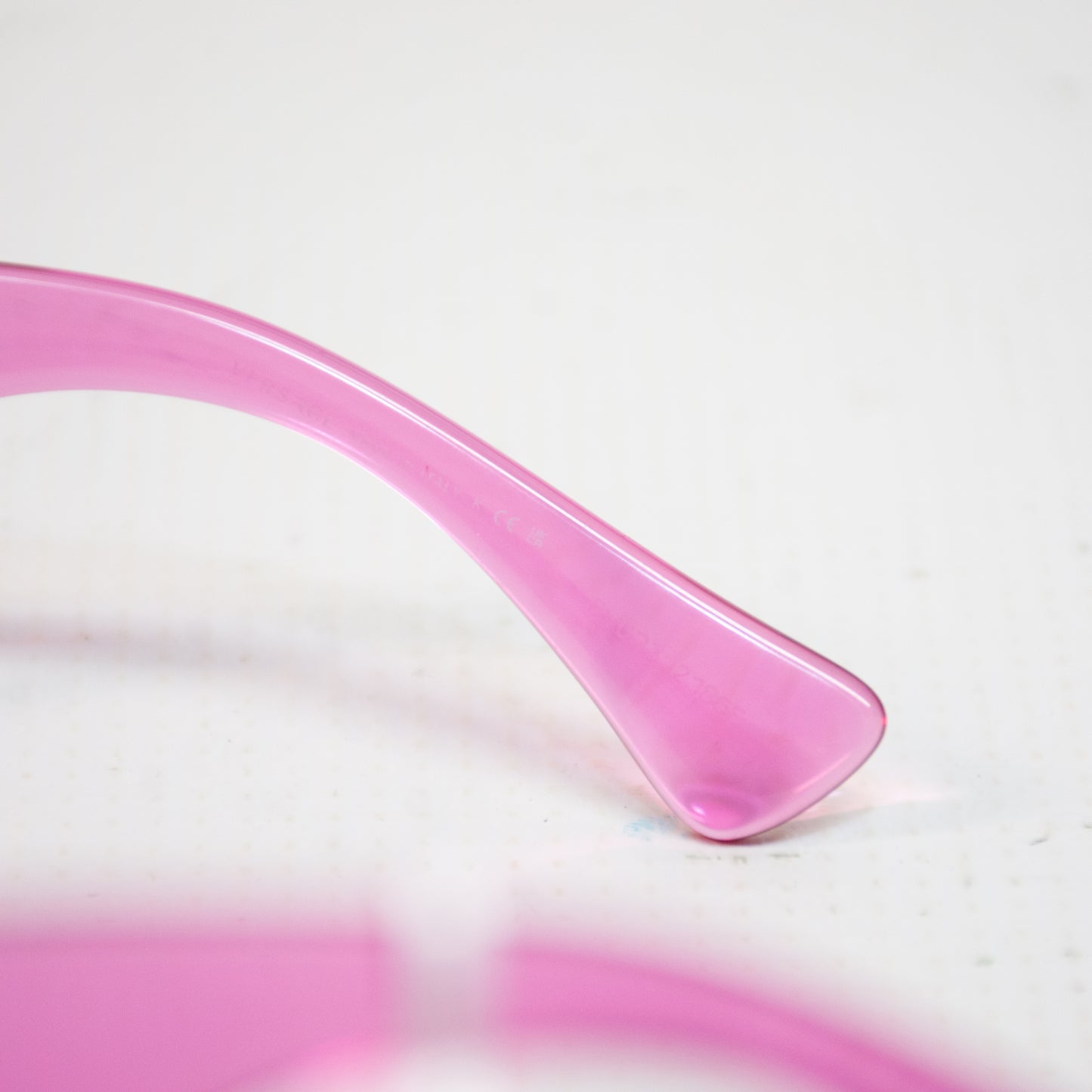 Versace Rock Icons VE 4425U Transparent Pink Sunglasses