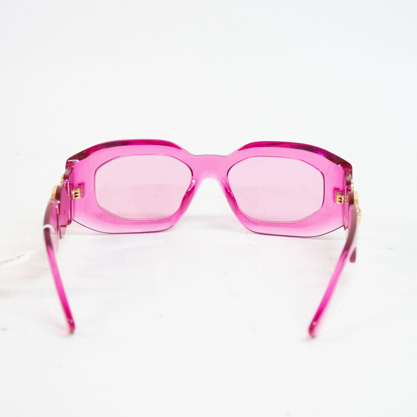 Versace Rock Icons VE 4425U Transparent Pink Sunglasses