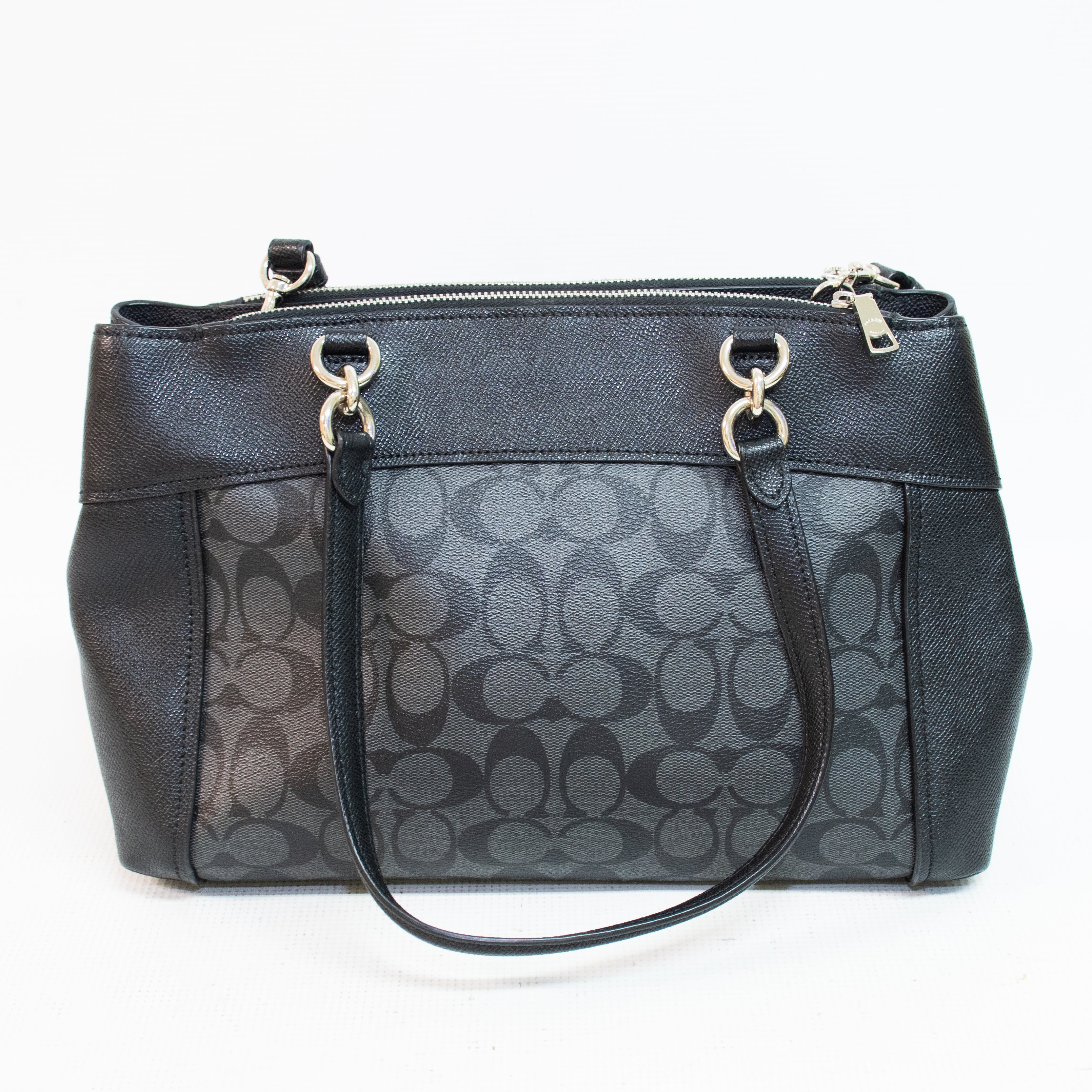 Coach F25369 Brooke Carryall Black Canvas Handbag