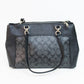 Coach F25369 Brooke Carryall Black Canvas Handbag