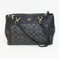 Coach F25369 Brooke Carryall Black Canvas Handbag
