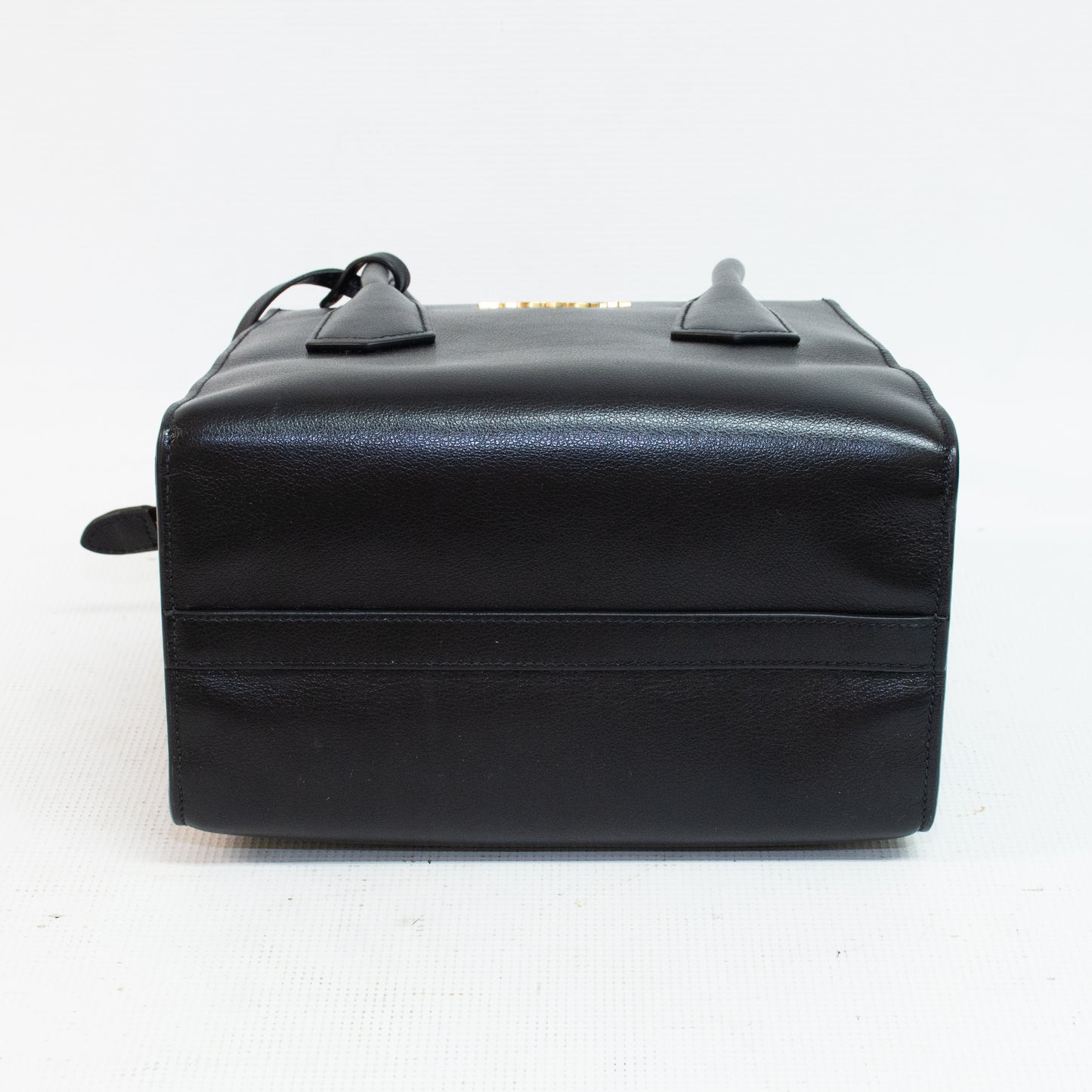 Prada Glace Calf Leather Twin Pocket Purse
