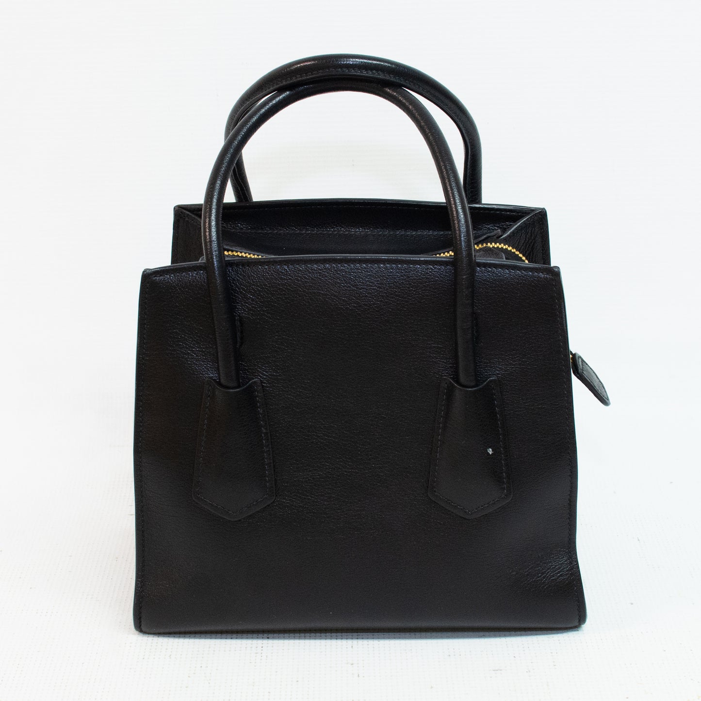 Prada Glace Calf Leather Twin Pocket Purse