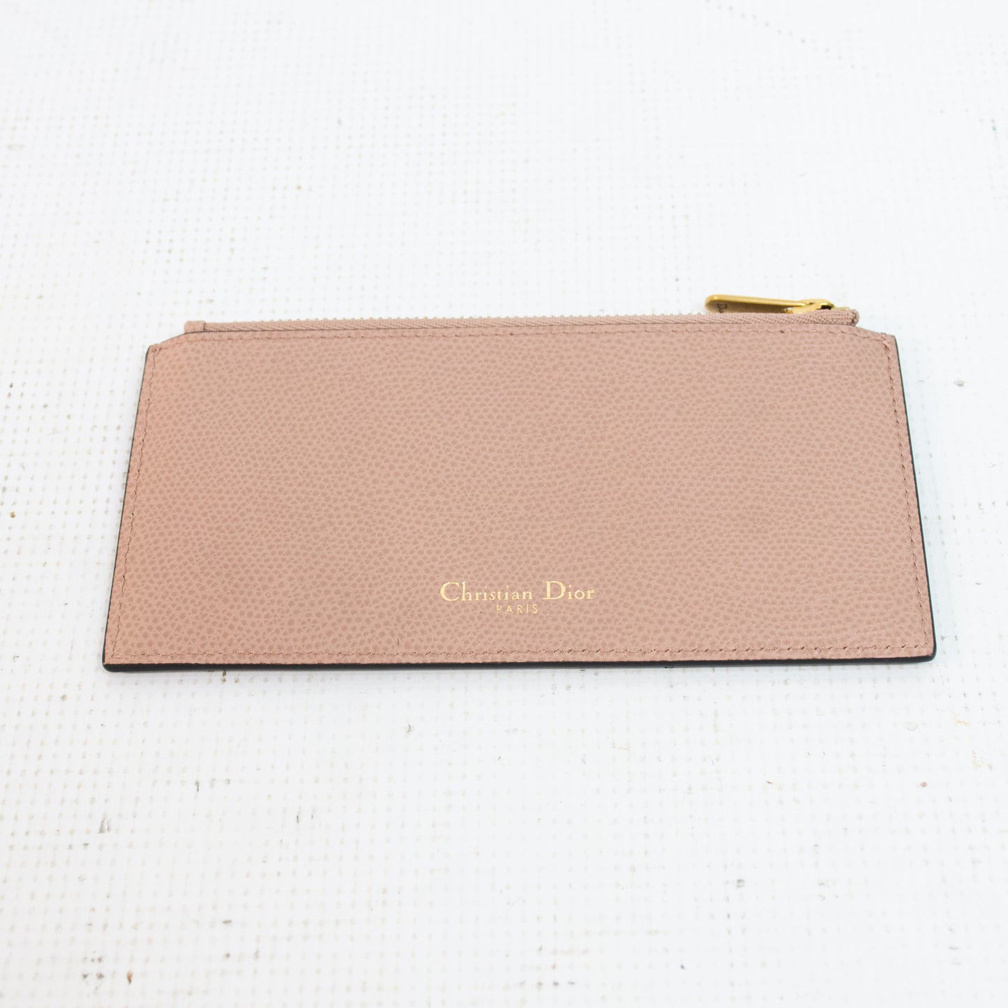 Christian Dior Beige Long Chain Wallet