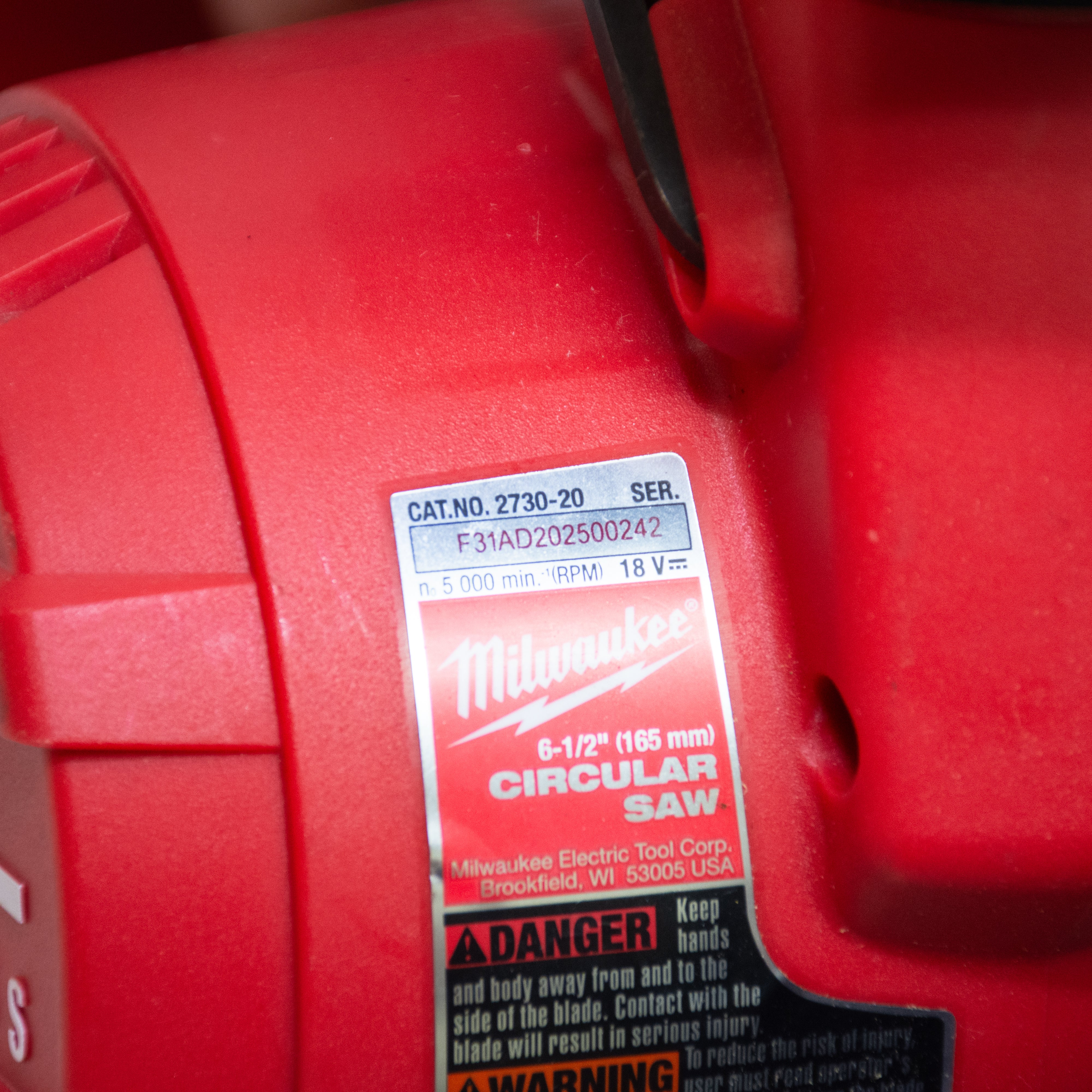 Milwaukee 2730-20 M18 Fuel Brushless 6-1/2