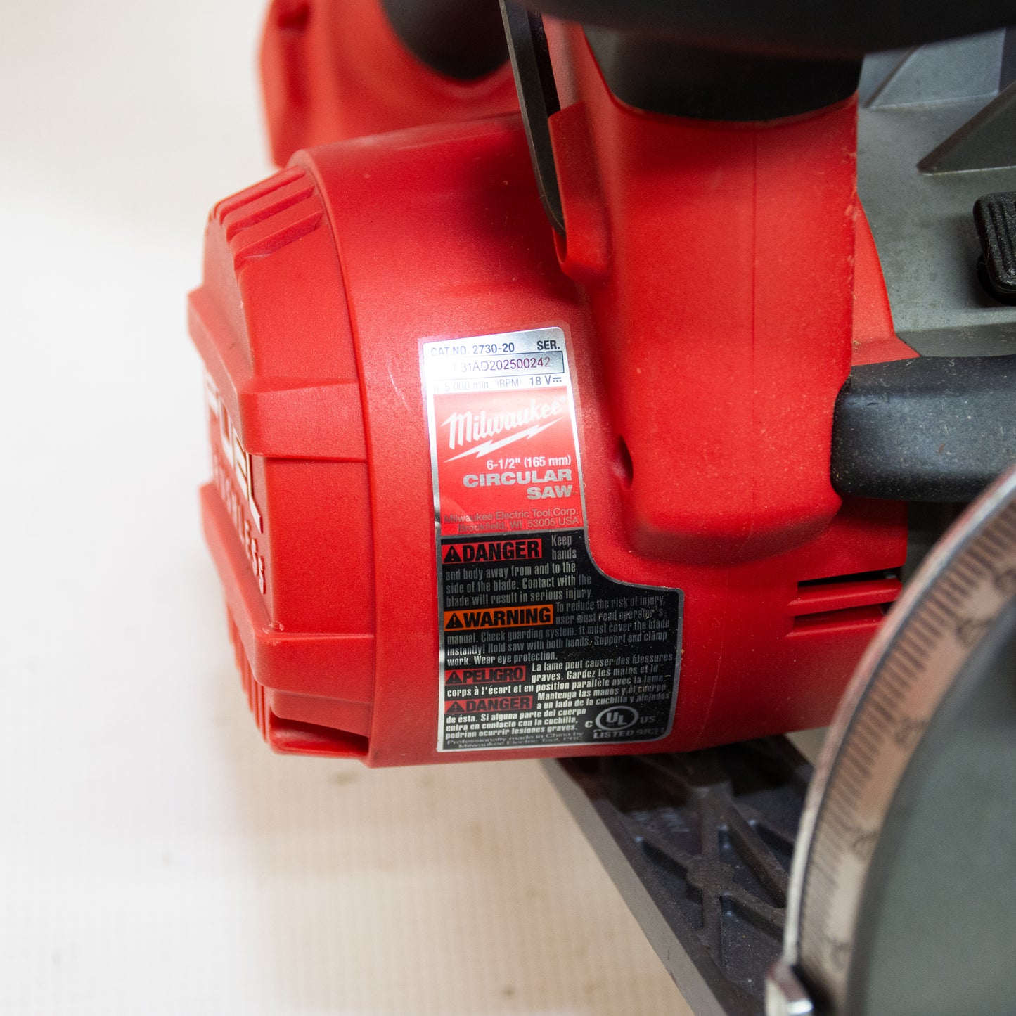 Milwaukee 2730-20 M18 Fuel Brushless 6-1/2" Circular Saw