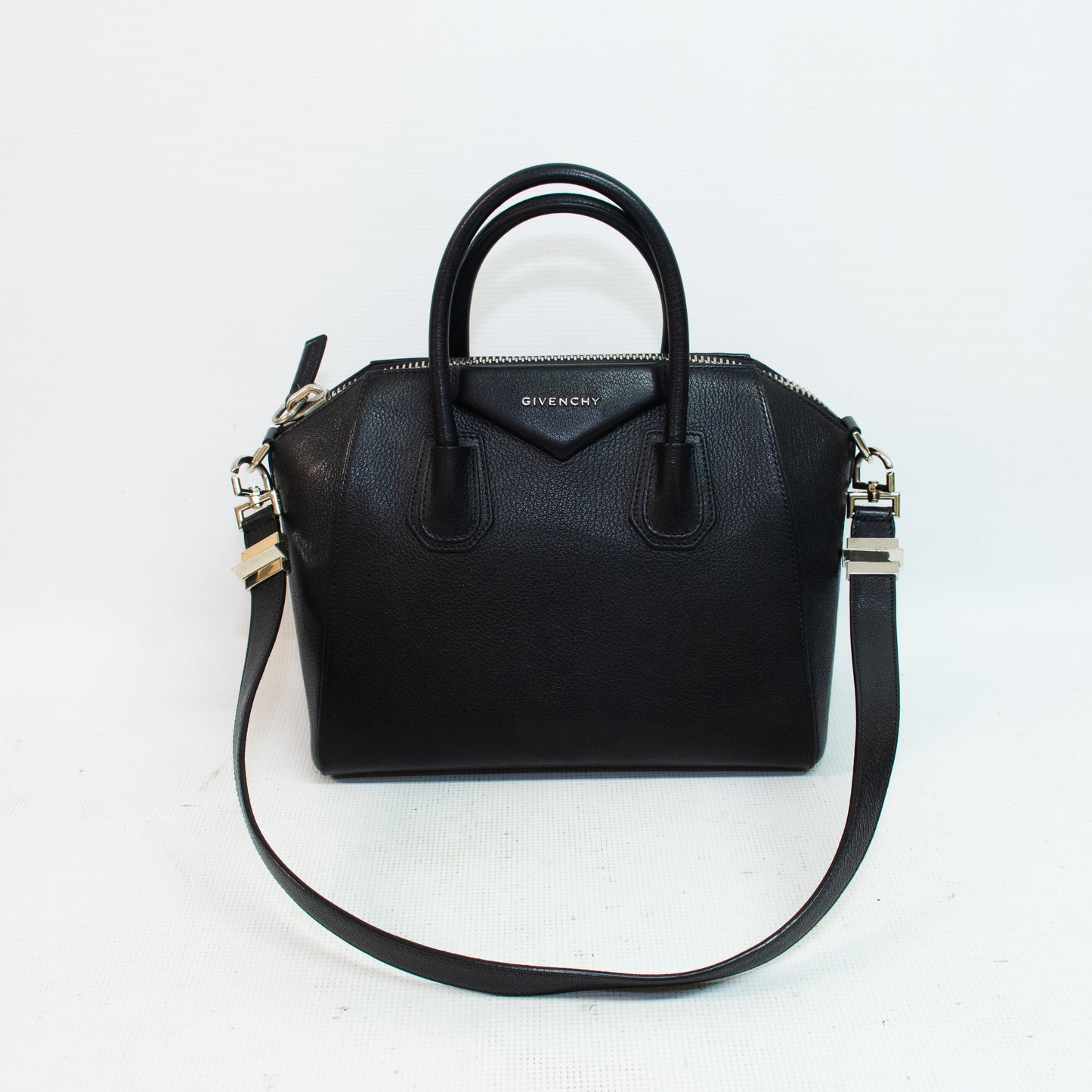 Givenchy Antigona Black Leather Medium Handbag