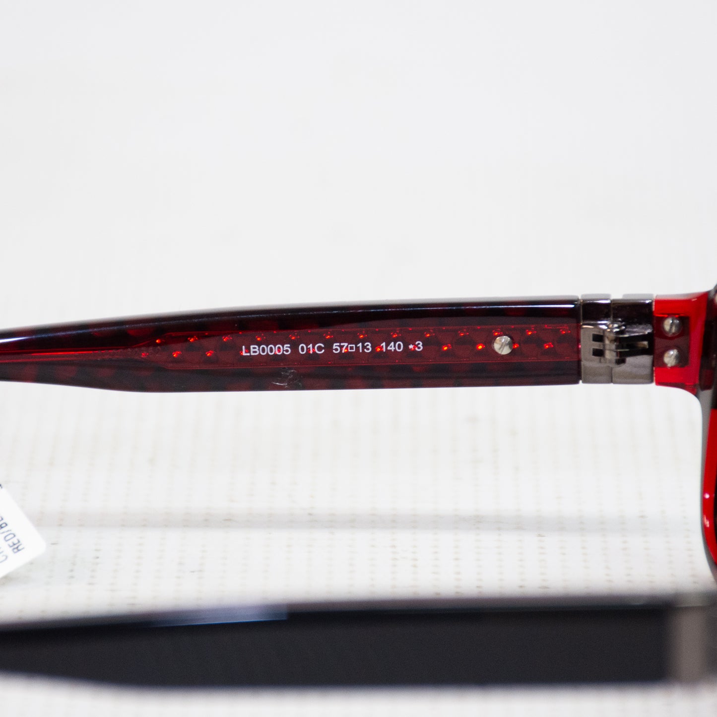 Christian Louboutin Red/Blackl Sunglasses - LB0005