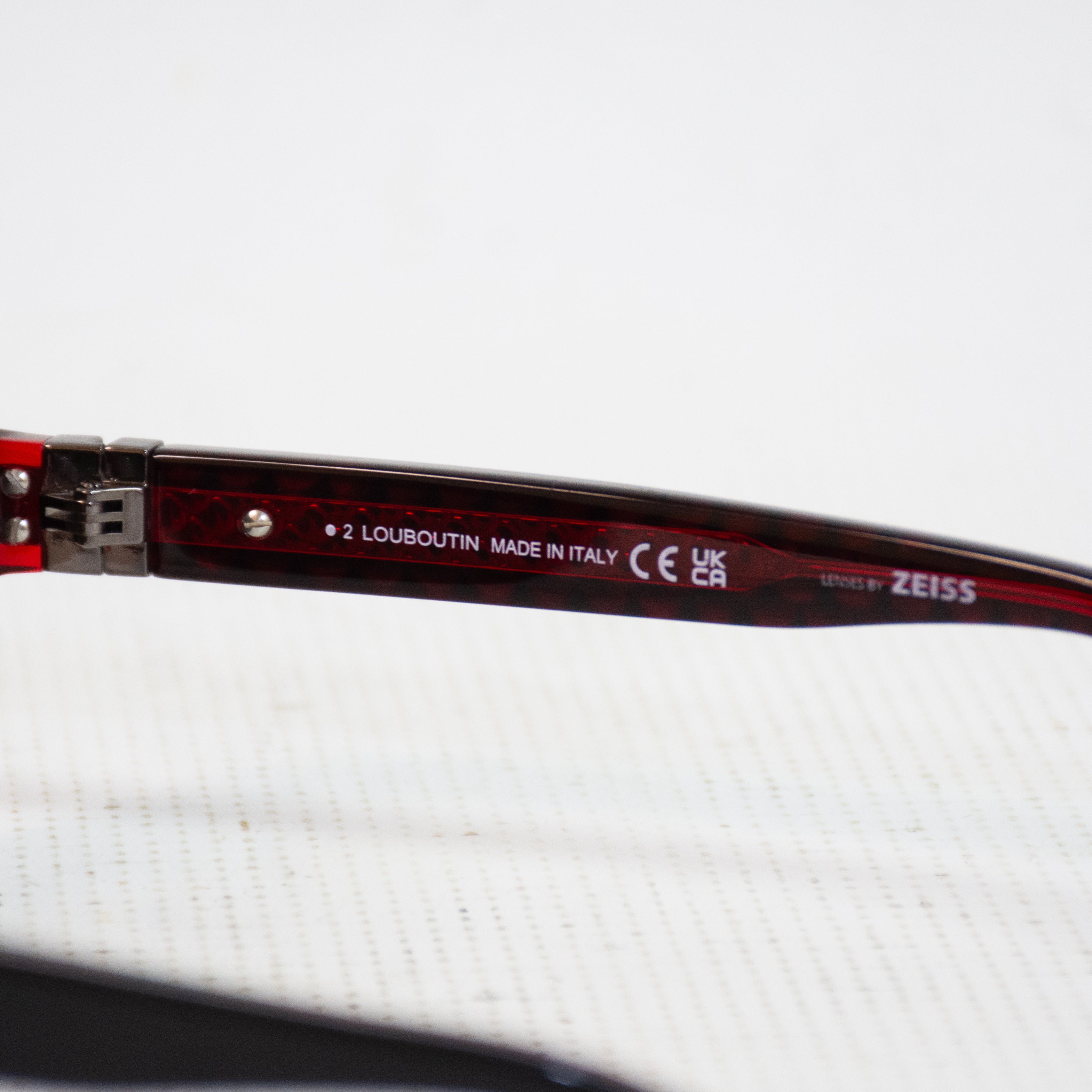 Christian Louboutin Red/Blackl Sunglasses - LB0005