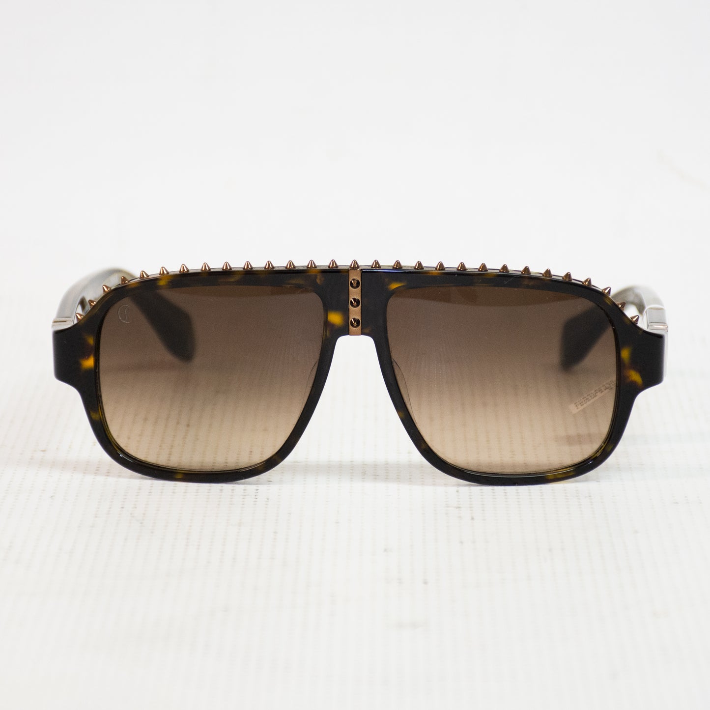 Christian Louboutin Brown Tortoise Shell Sunglasses - LB0005